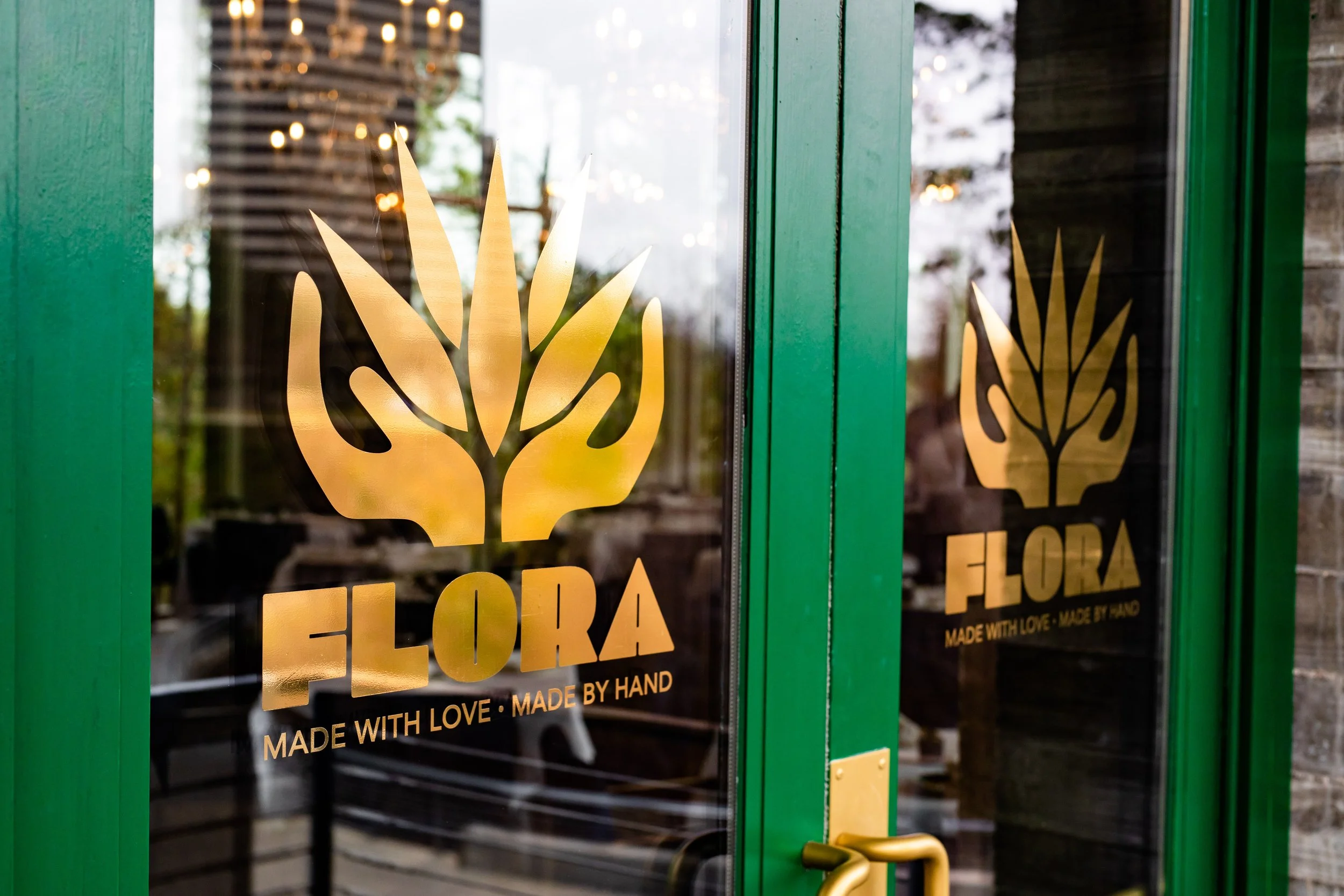 Flora Door Decals