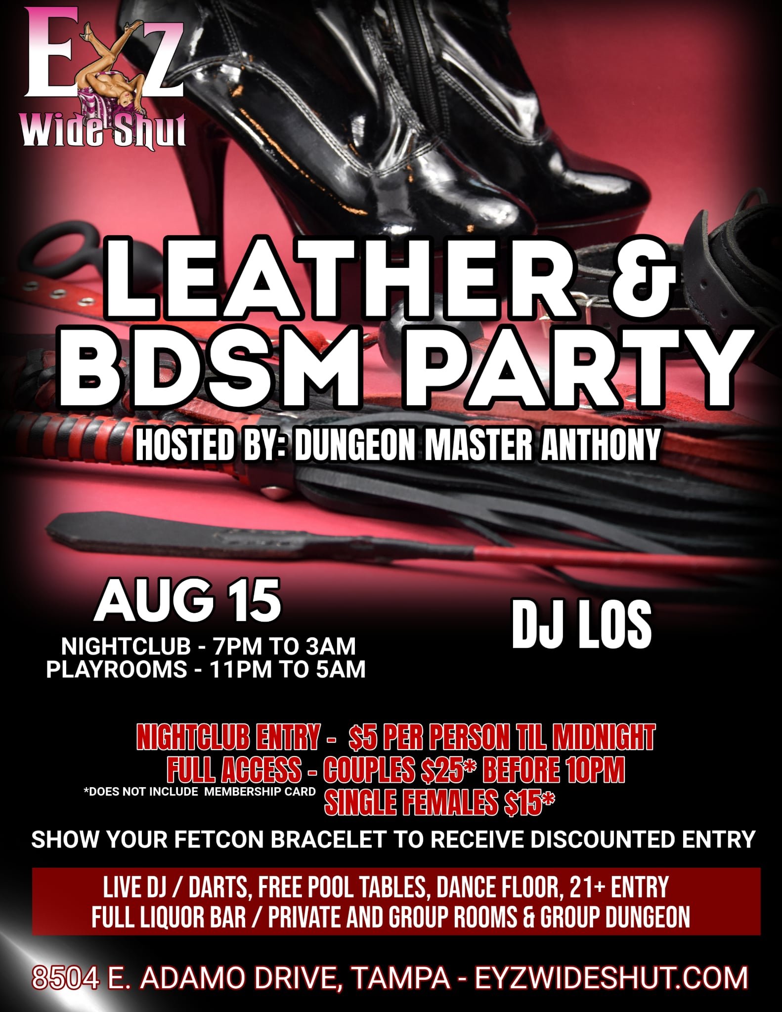 LEATHER & BDSM PARTY