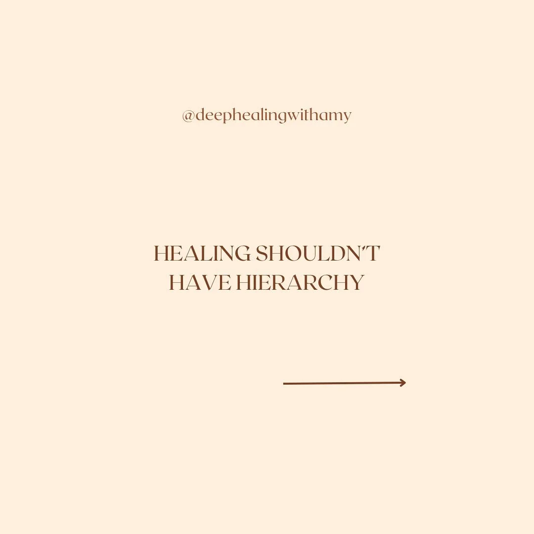 Healing was never meant to place someone above you- only to bring you back beside yourself. 🤝🏻

We seek answers, guidance, clarity. But the deeper work is learning to hear our own answers again.

This carousel is a love note to anyone healing their