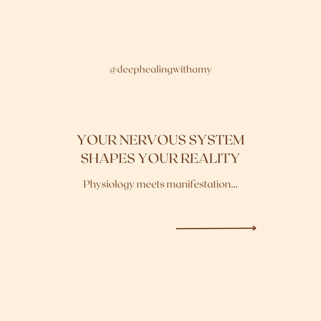 People often talk about &ldquo;high vibes&rdquo; and &ldquo;high frequency,&rdquo; but that doesn&rsquo;t really land when your nervous system is tired or overwhelmed.🫨

Lasting change begins with simple practices that help your body feel safe. Smal