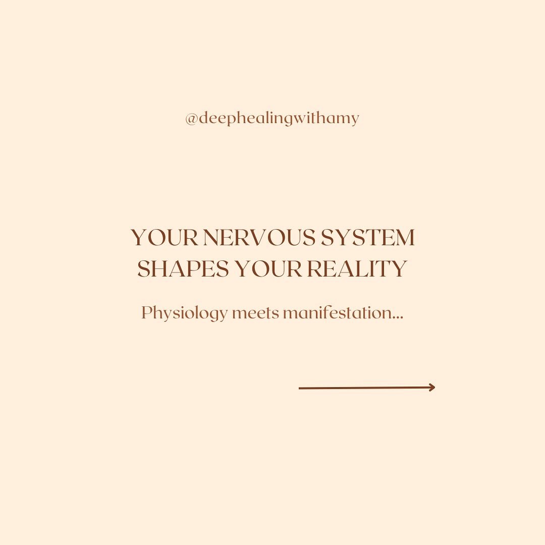 People often talk about &ldquo;high vibes&rdquo; and &ldquo;high frequency,&rdquo; but that doesn&rsquo;t really land when your nervous system is tired or overwhelmed.🫨

Lasting change begins with simple practices that help your body feel safe. Smal