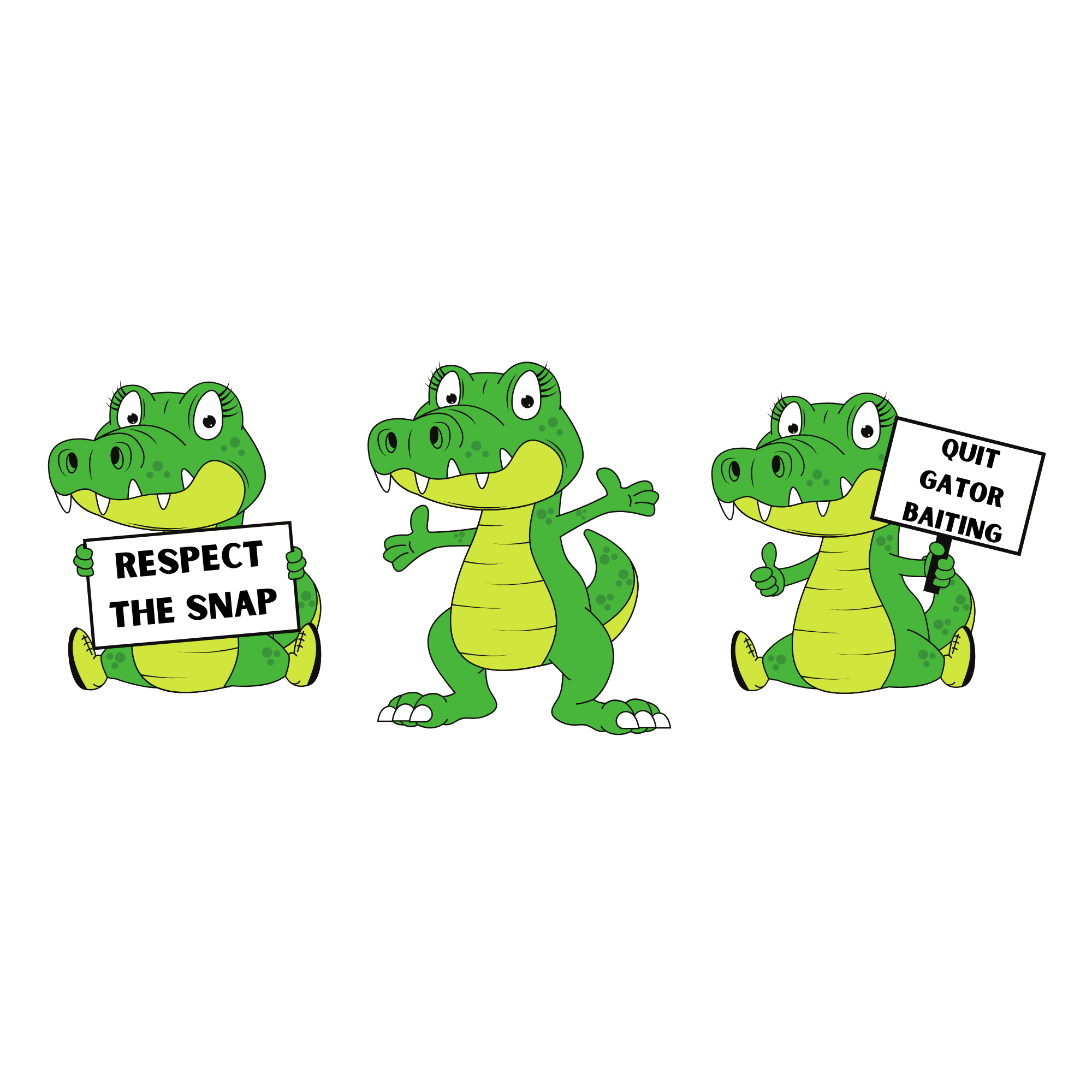 Watch for gators - gcBBD2W