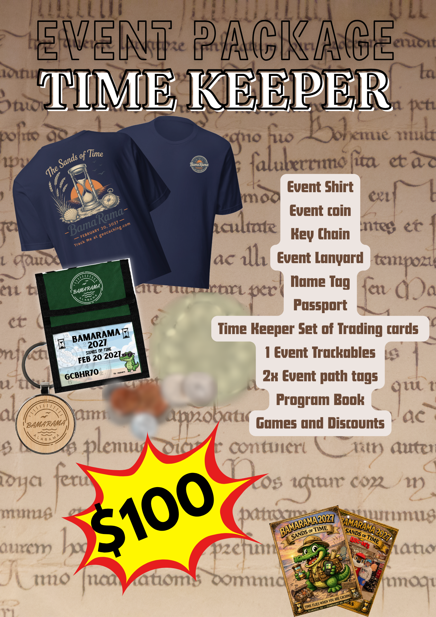 ⏳ TIME KEEPER – Event Package
