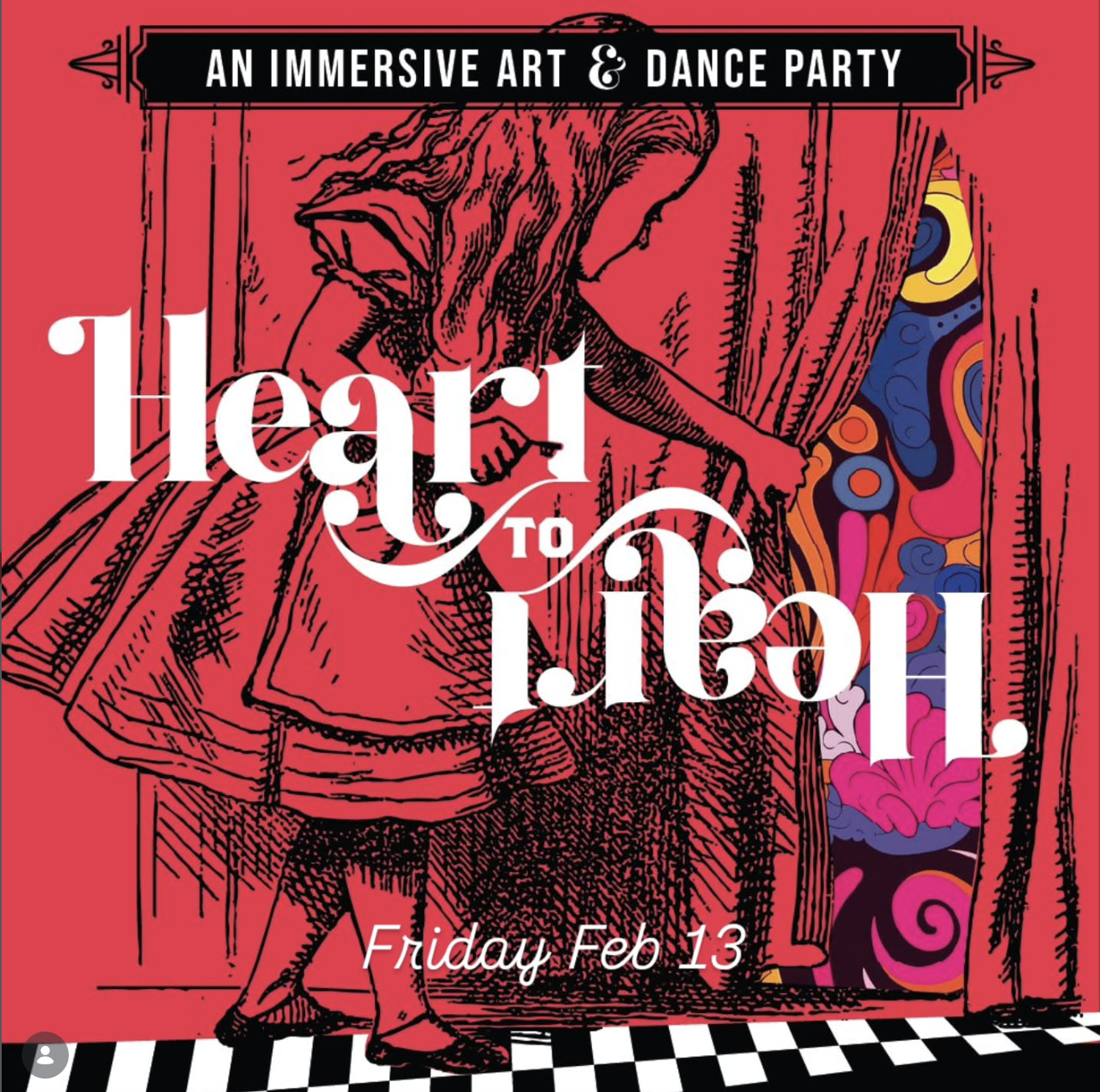 Heart to Heart: immersive art & dance party