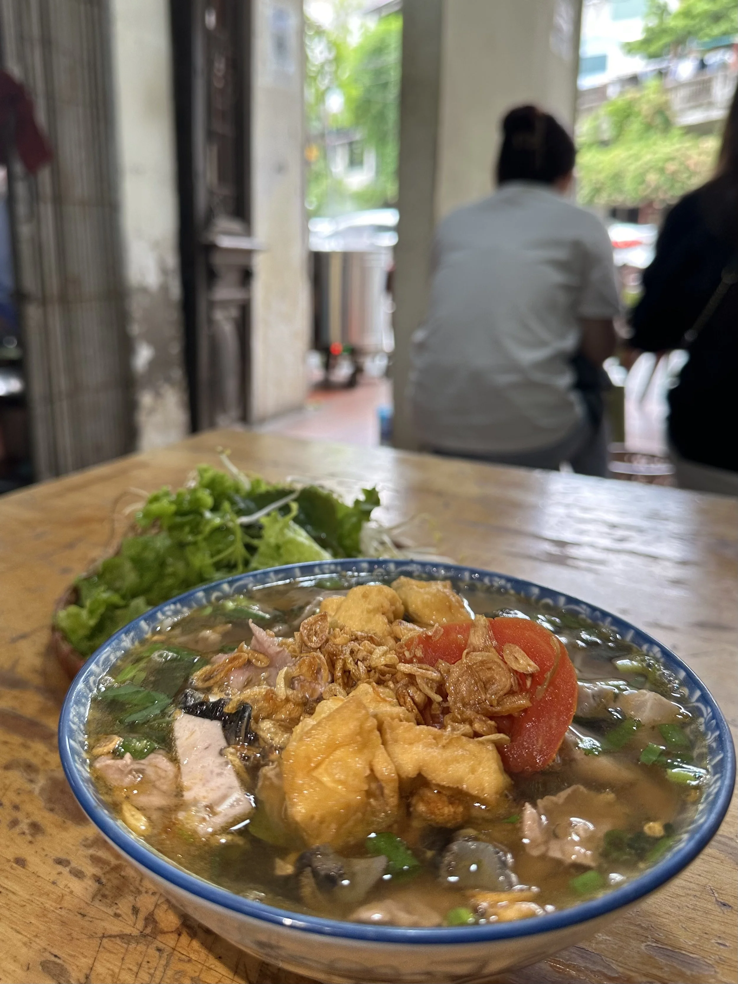 Accidentally ordered snail soup