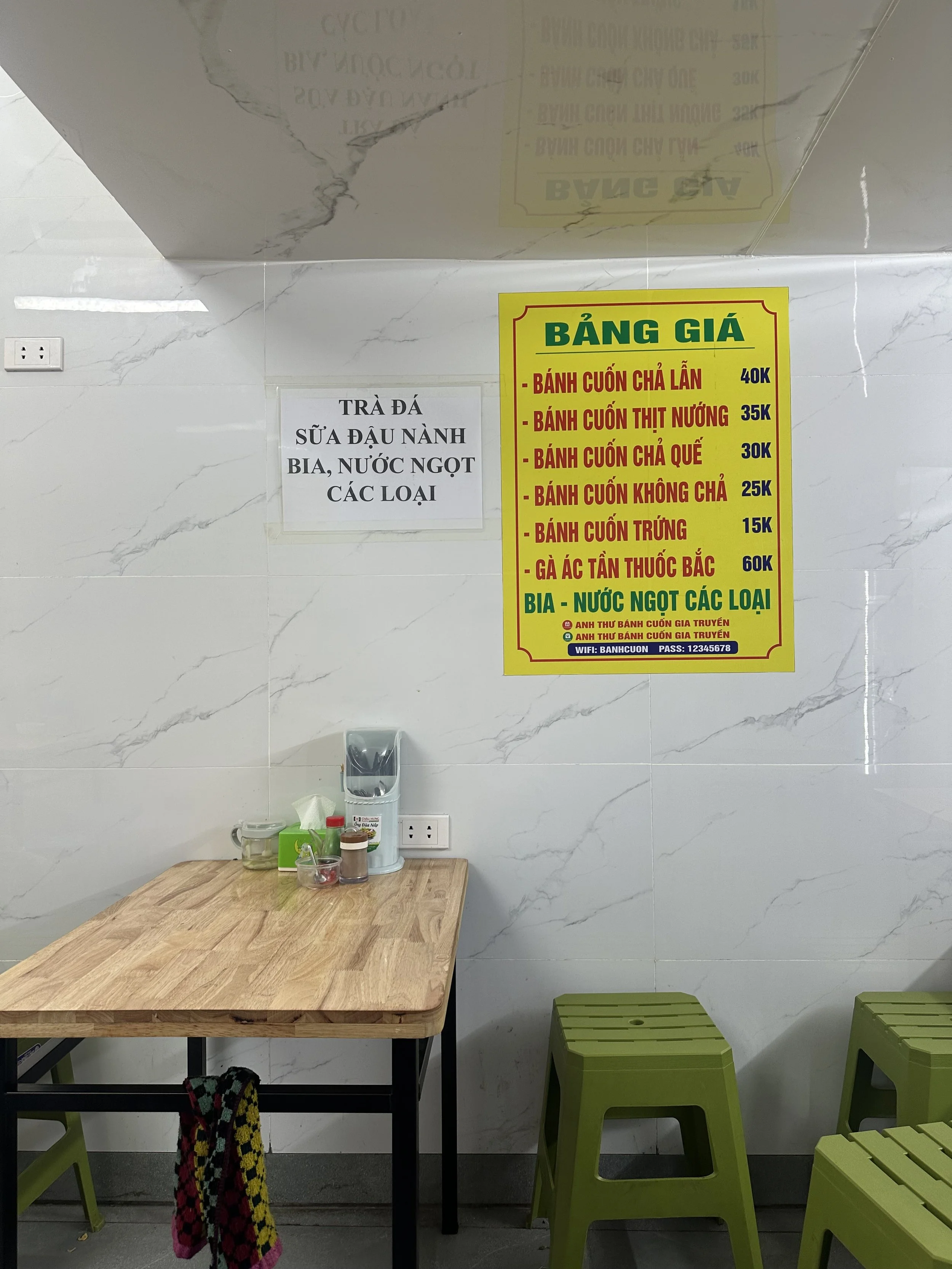 Love the simple eateries.