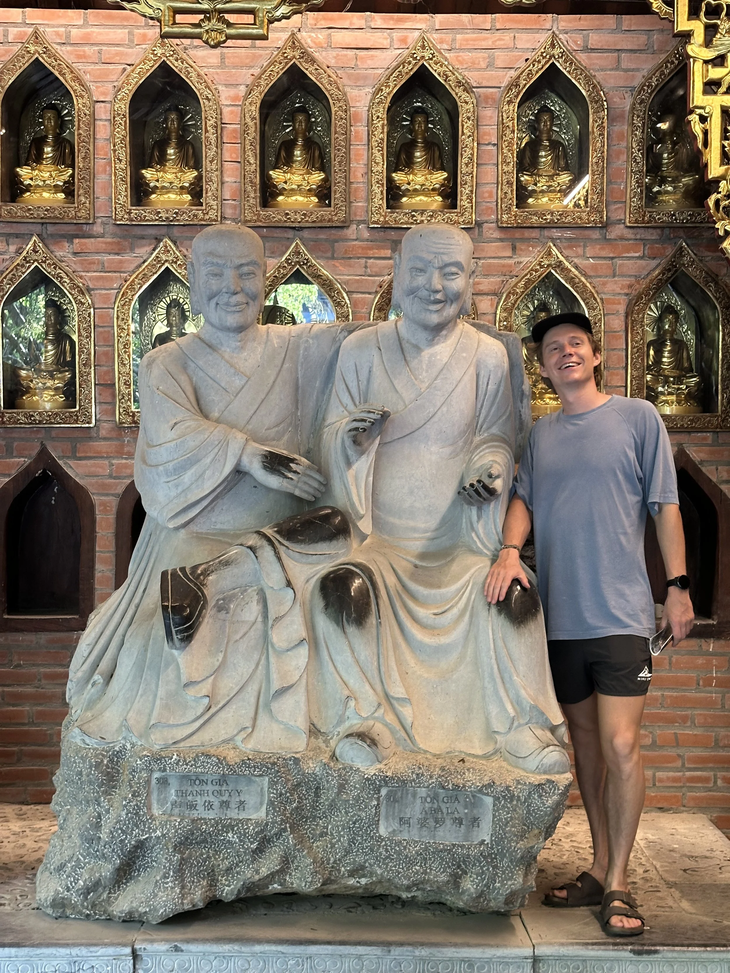 Aleksei and some old friends.