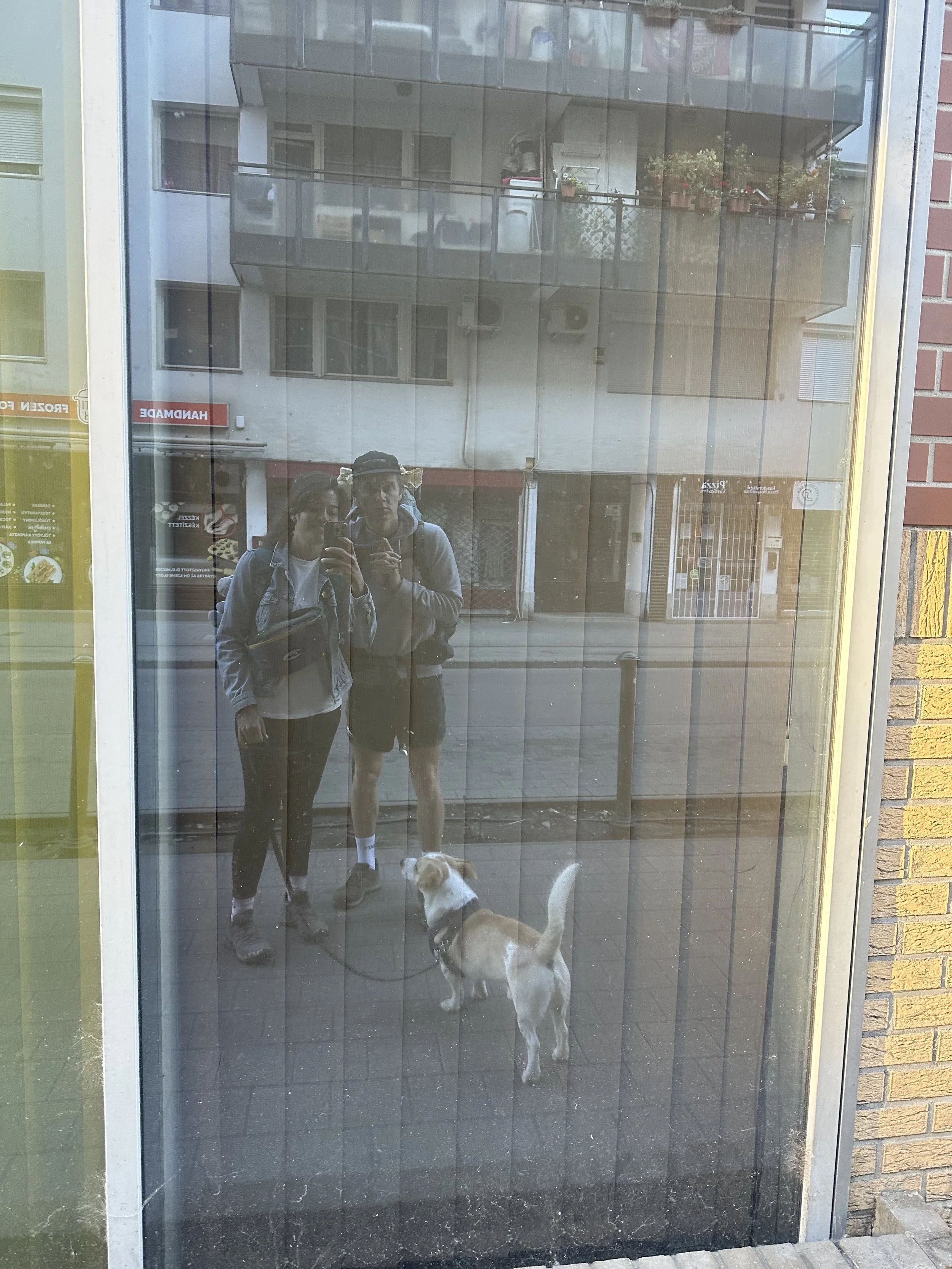 Had to separate in Budapest. It's just me and Donks from here on.