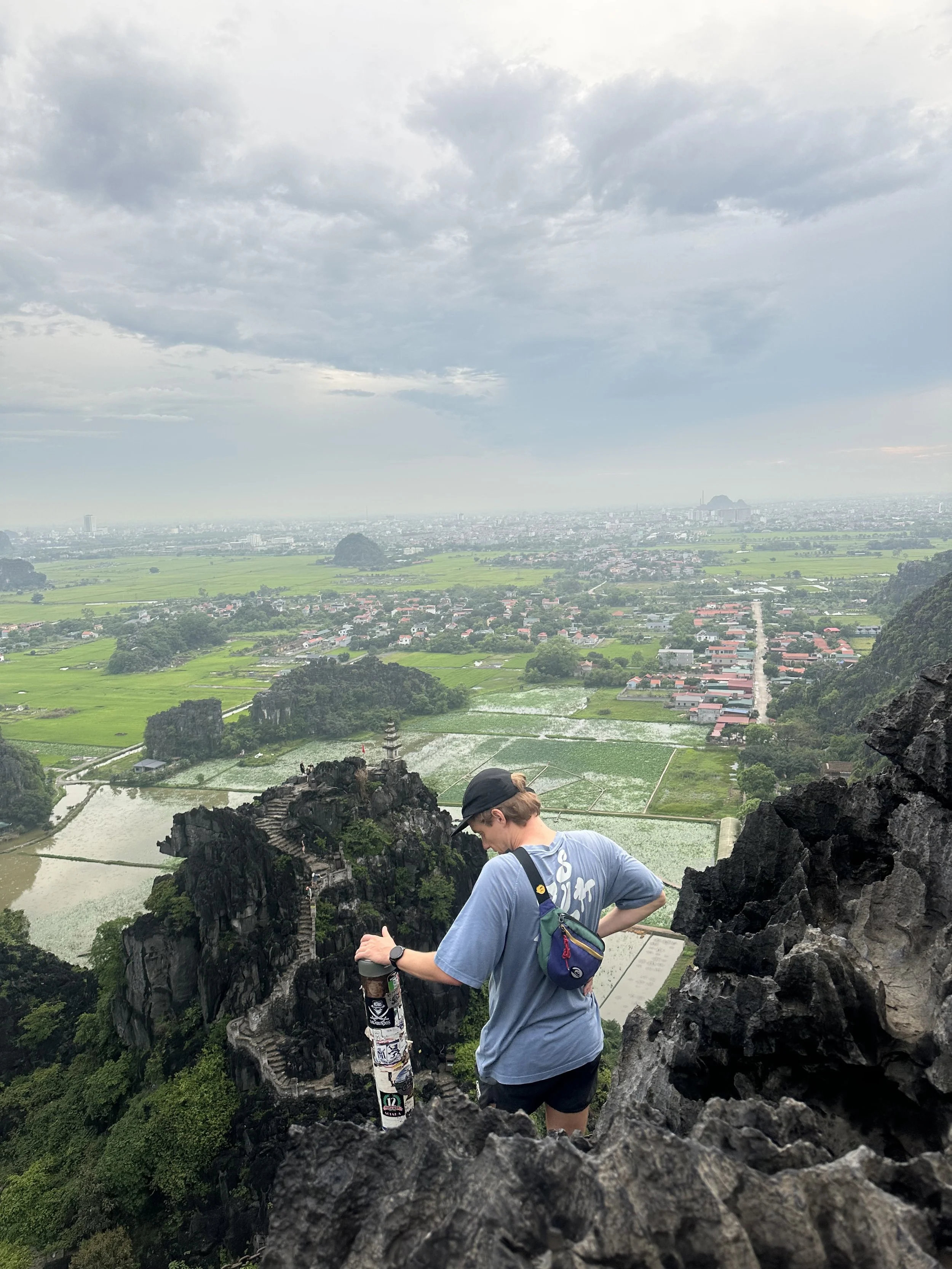 We had to go up Hang Mua. One of those, "Okay, Let's go" moments... 7/10