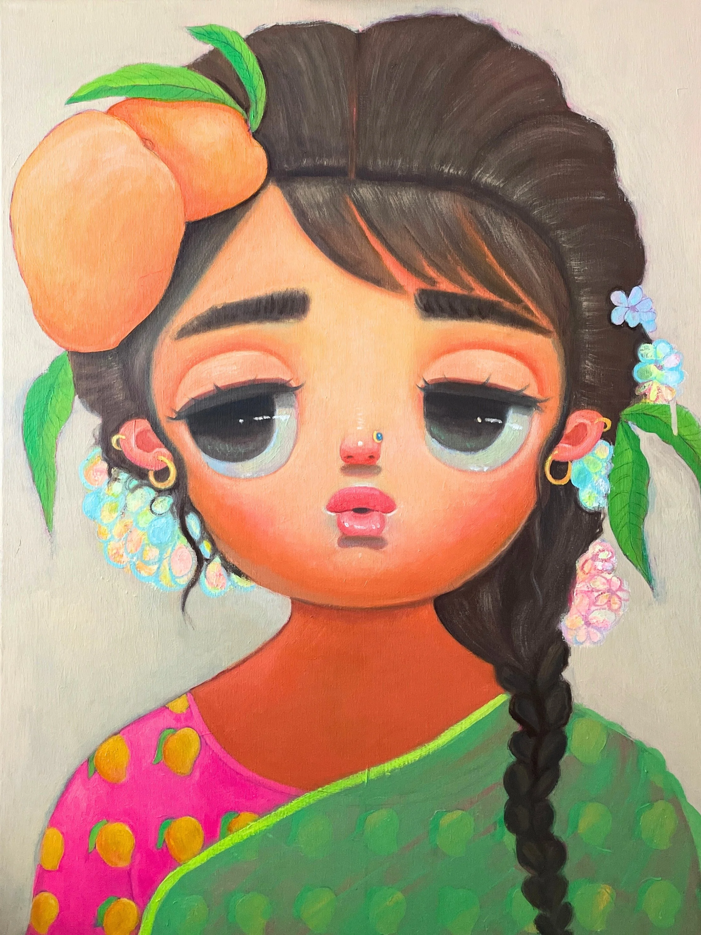 Mango Season Passes By
Oil on Canvas
60x80 cms
2023