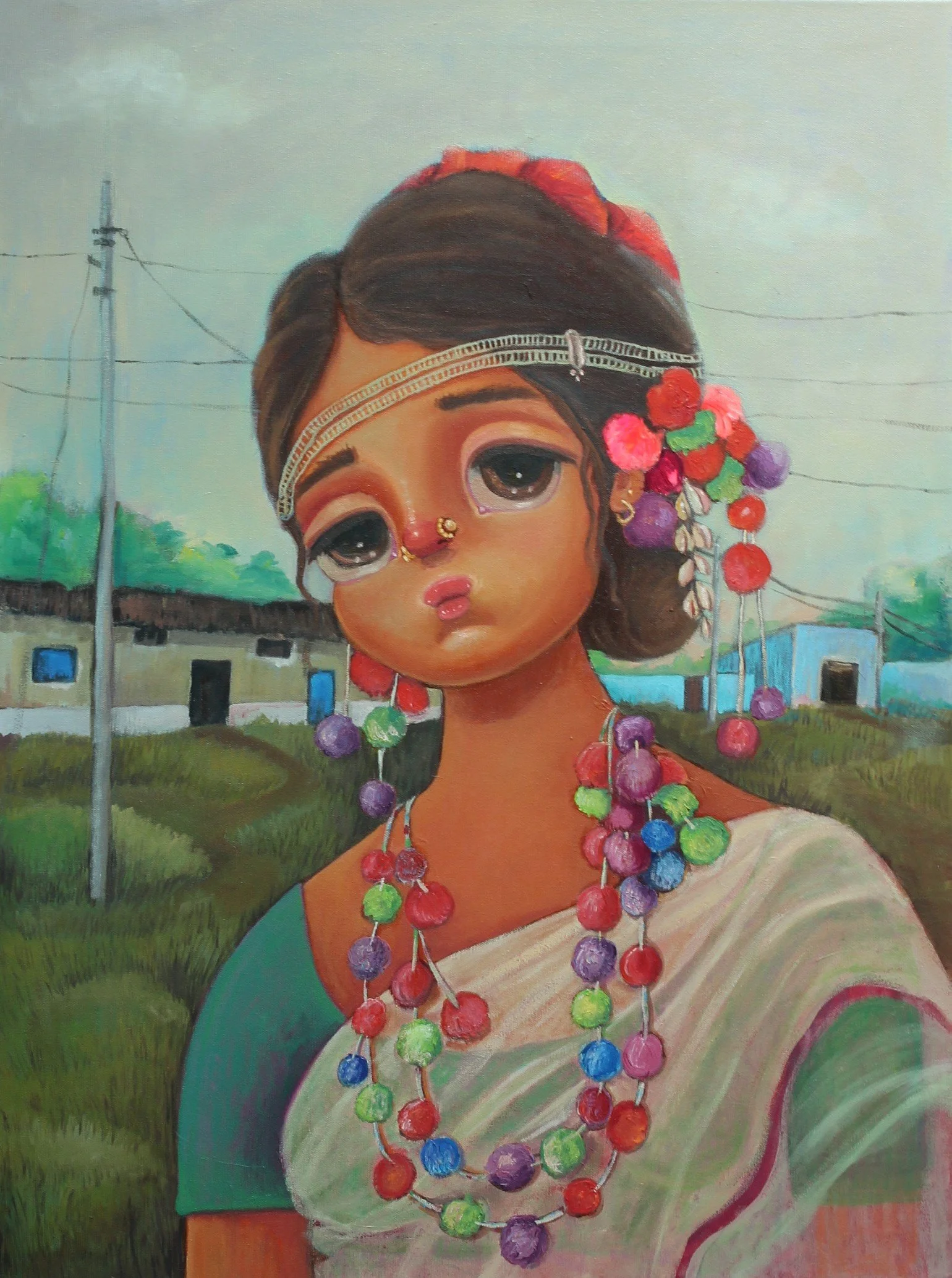 Summer Rain
Oil on Canvas
60x90 cms
2022