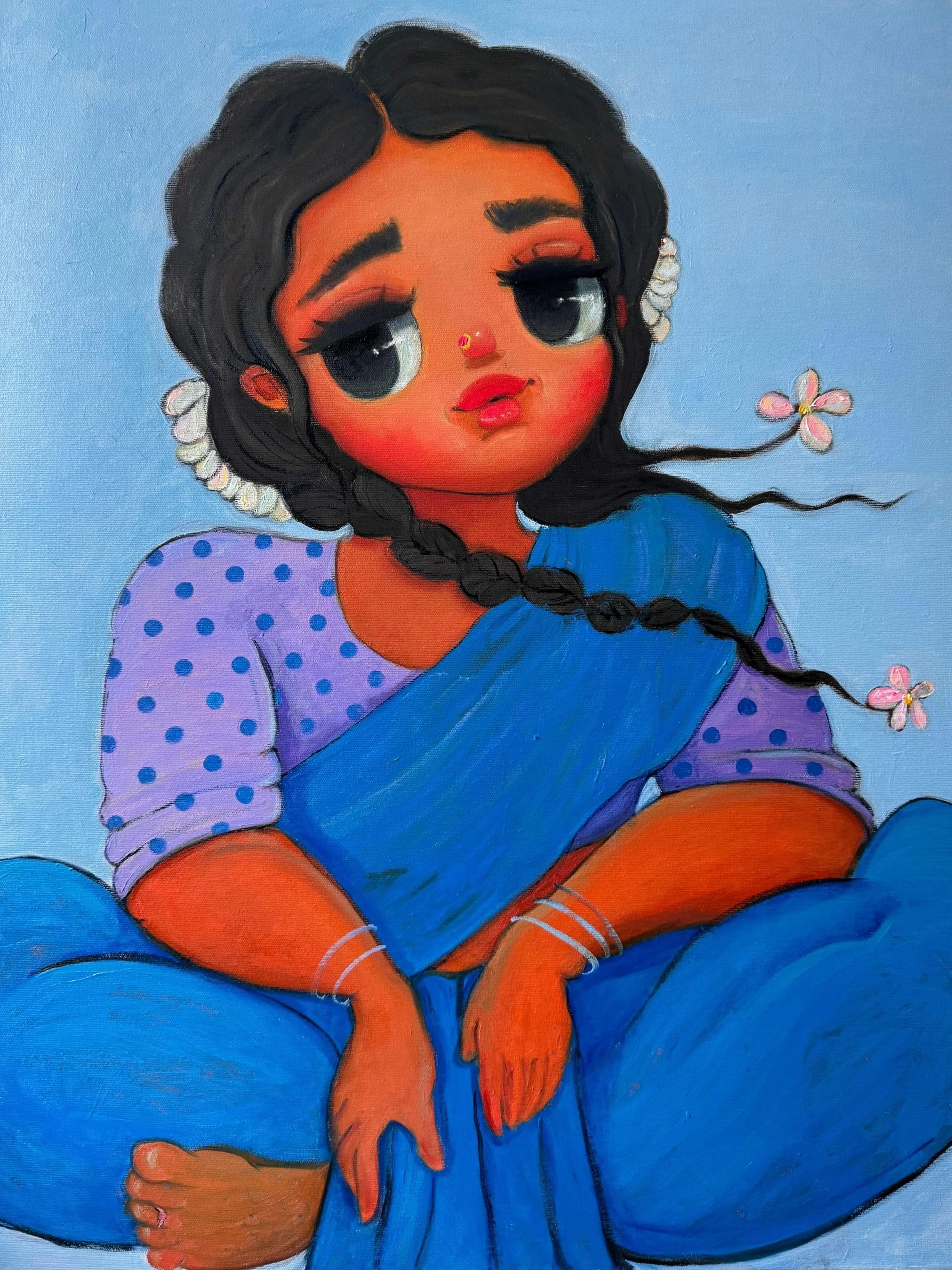 Aalti-Paalti
Oil on Canvas
60x80 cms
2024