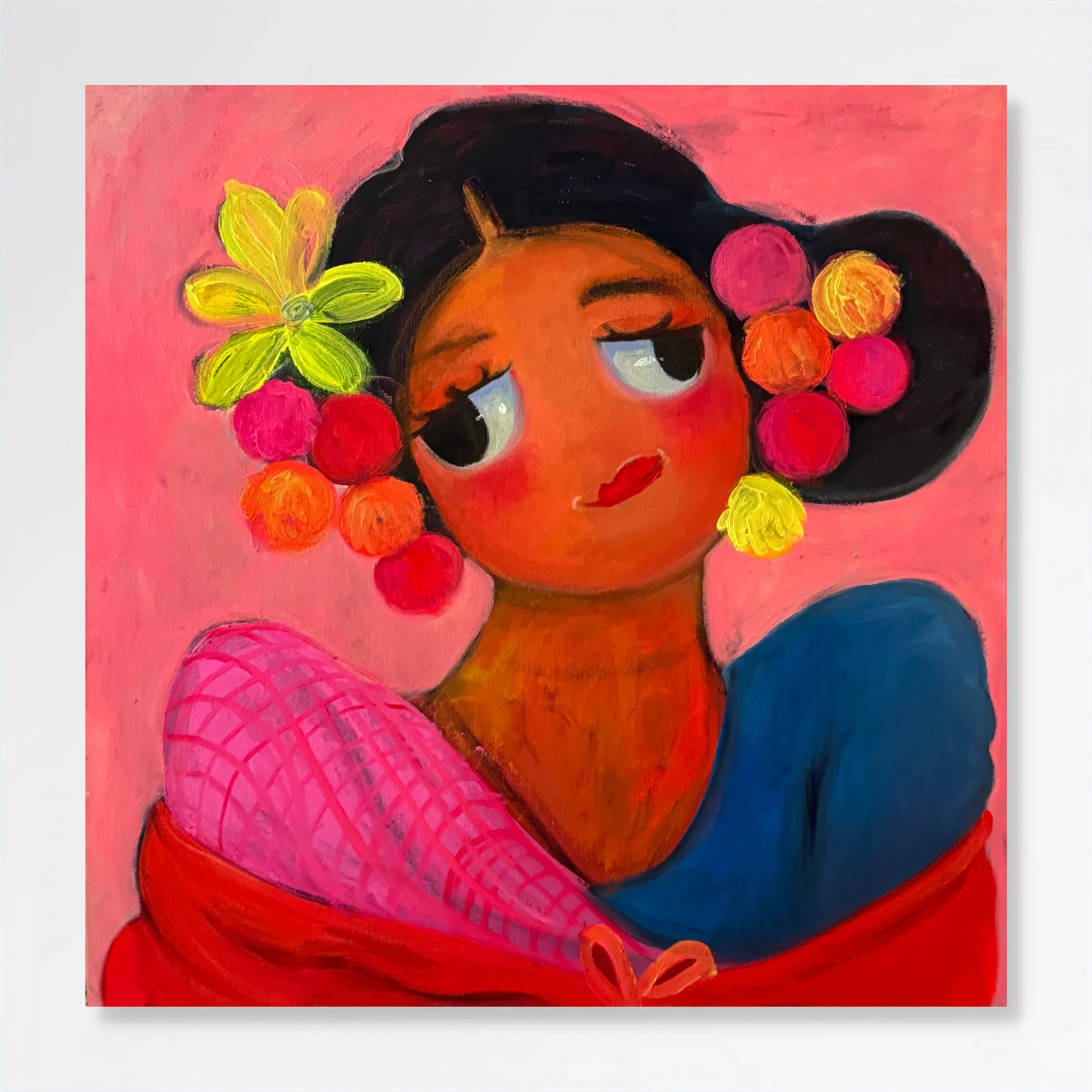 Does it have to get worse before it gets better.
Oil on canvas
60 x 60 cms
2026