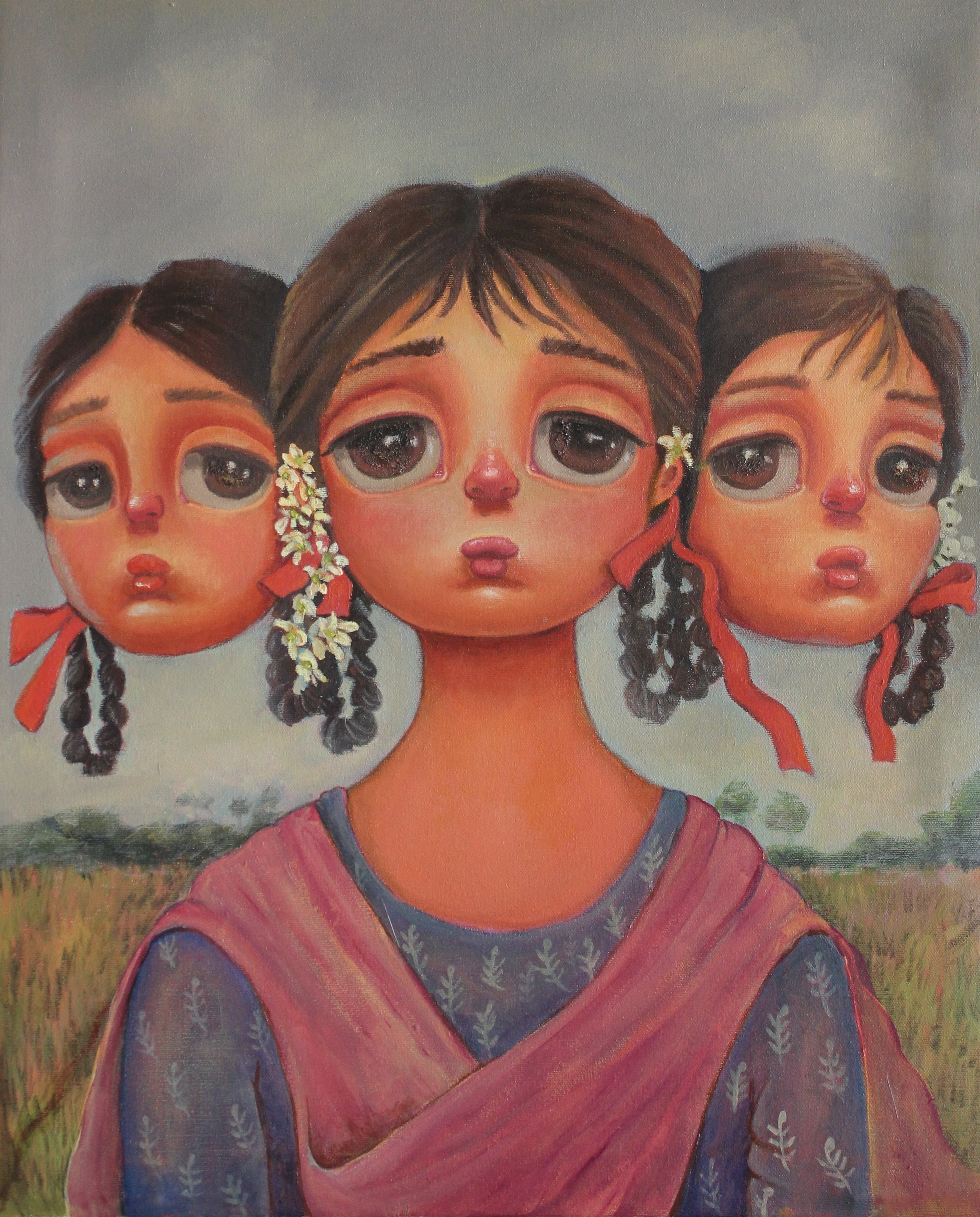 Disorderly
Oil and Acrylic on Canvas
50x60 cms
2022