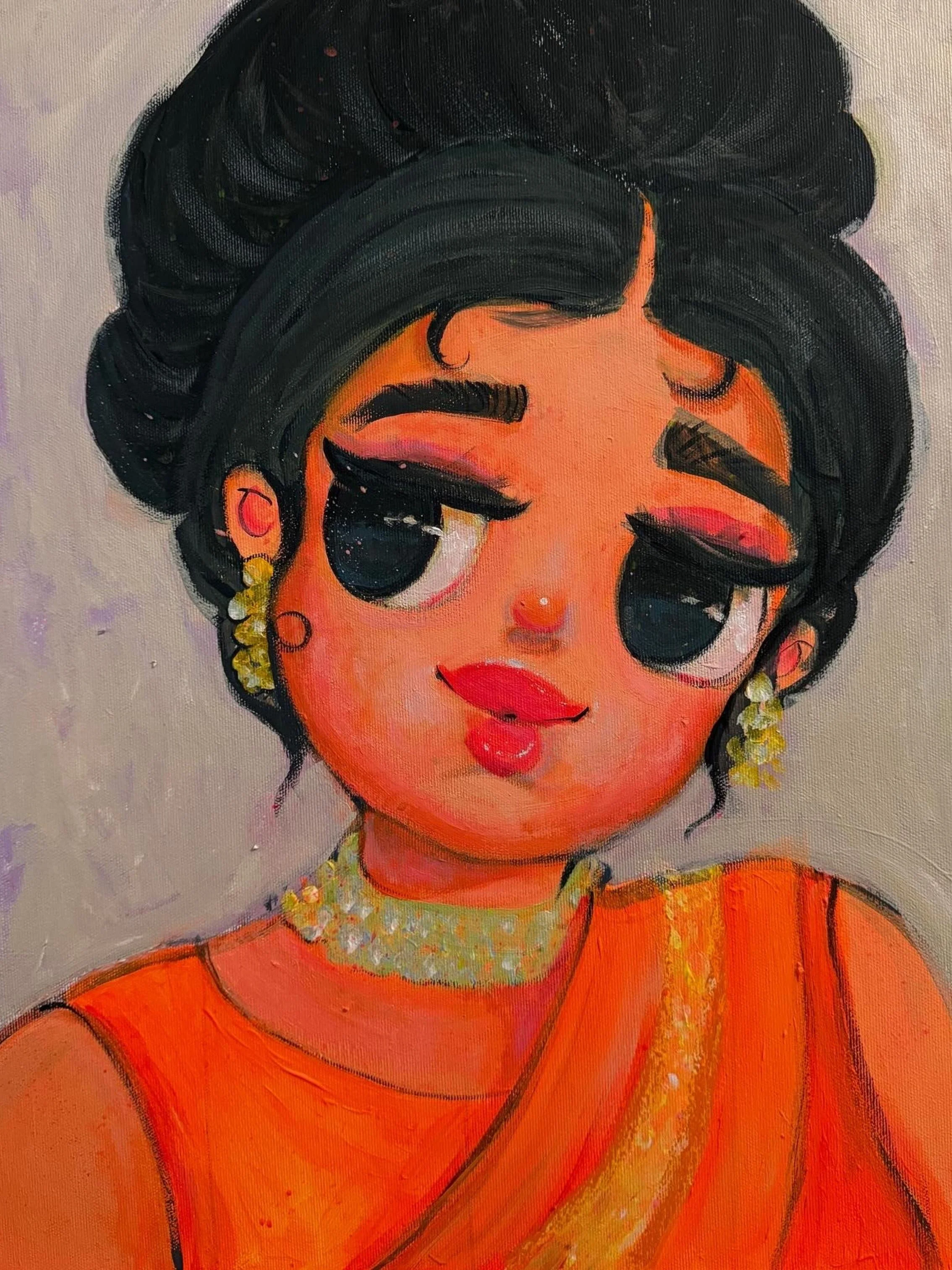 Mumtaz
Acrylic on Canvas
40x50 cms
2024