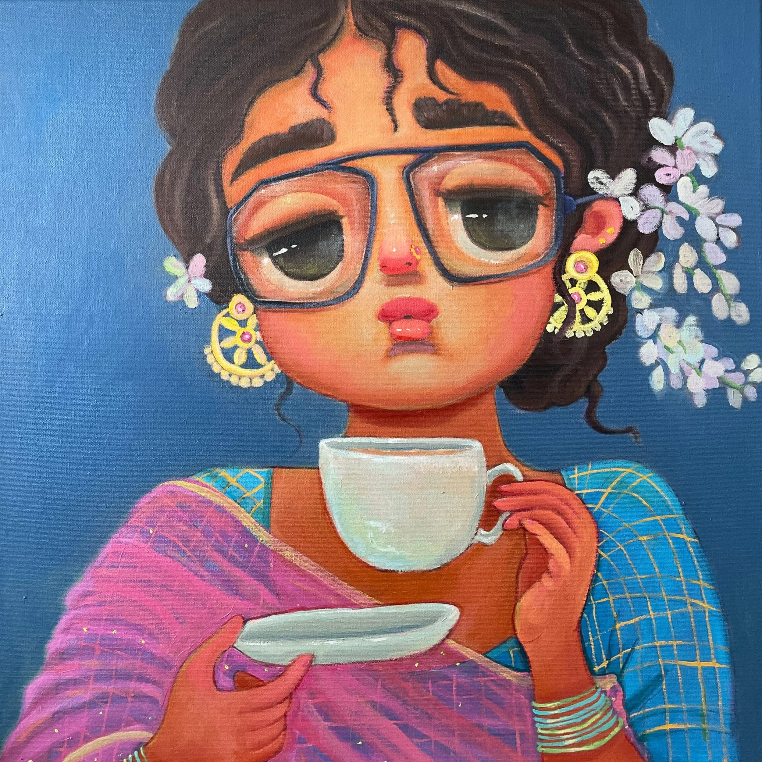 Chai Time
Oil on Canvas
60x60 cms
2023