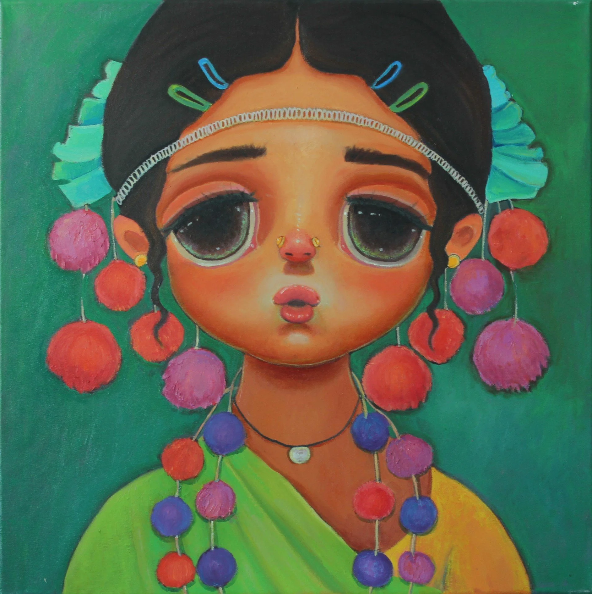 Fears that shape us I
Oil On Canvas
60 x 60 cm
2022