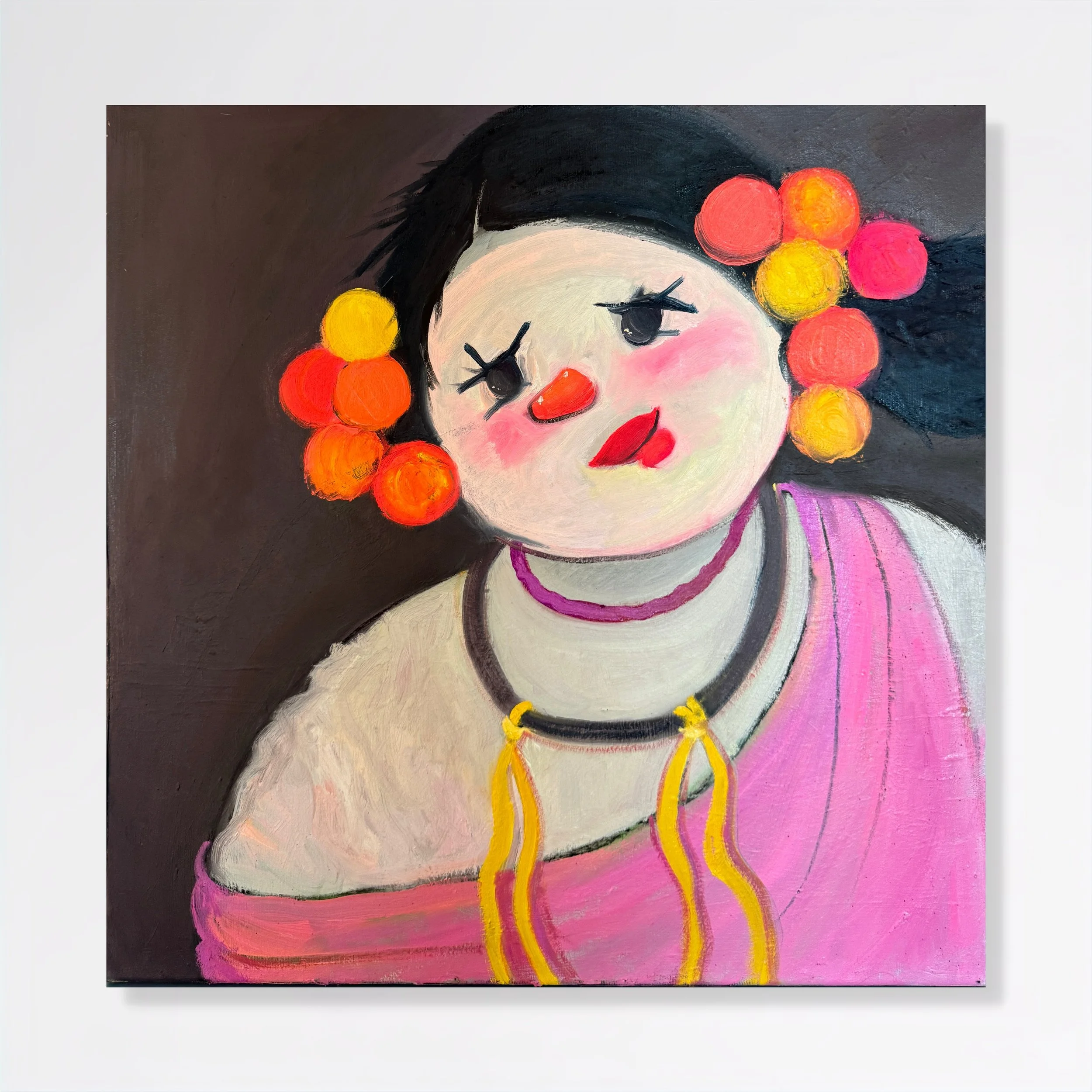 I smell carrots. 
Oil on canvas
60 x 60 cms
2026