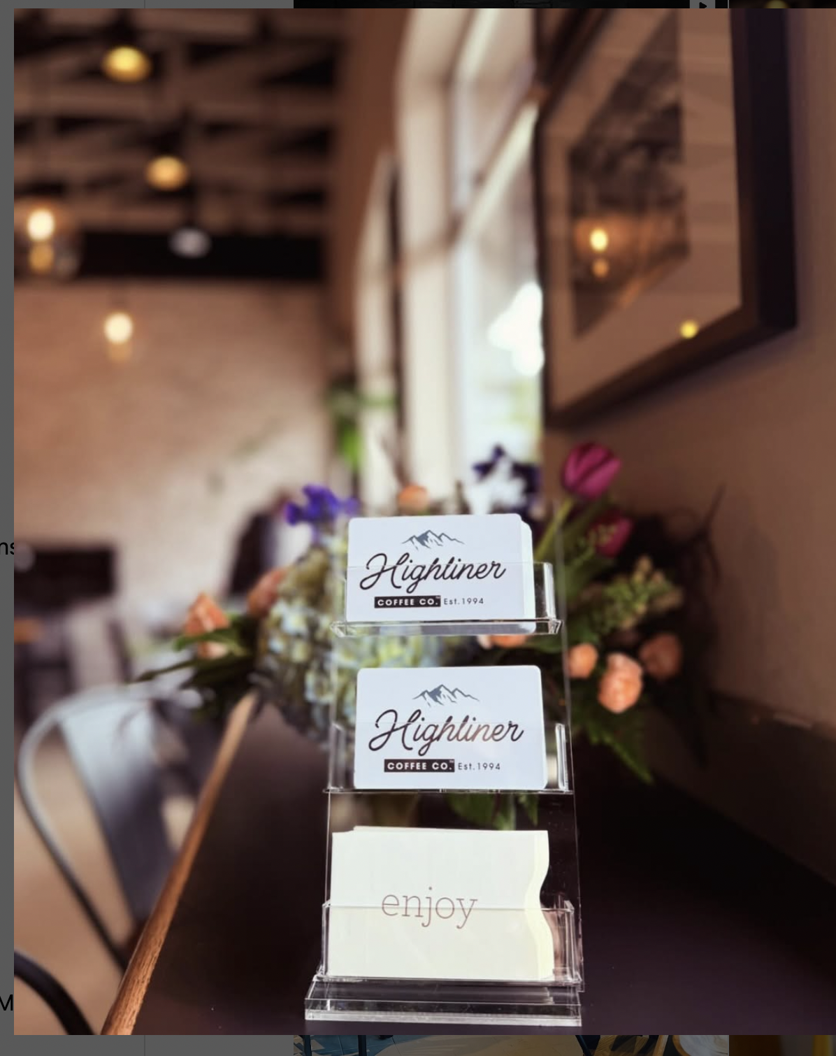 Highliner Coffee, Sitka AK