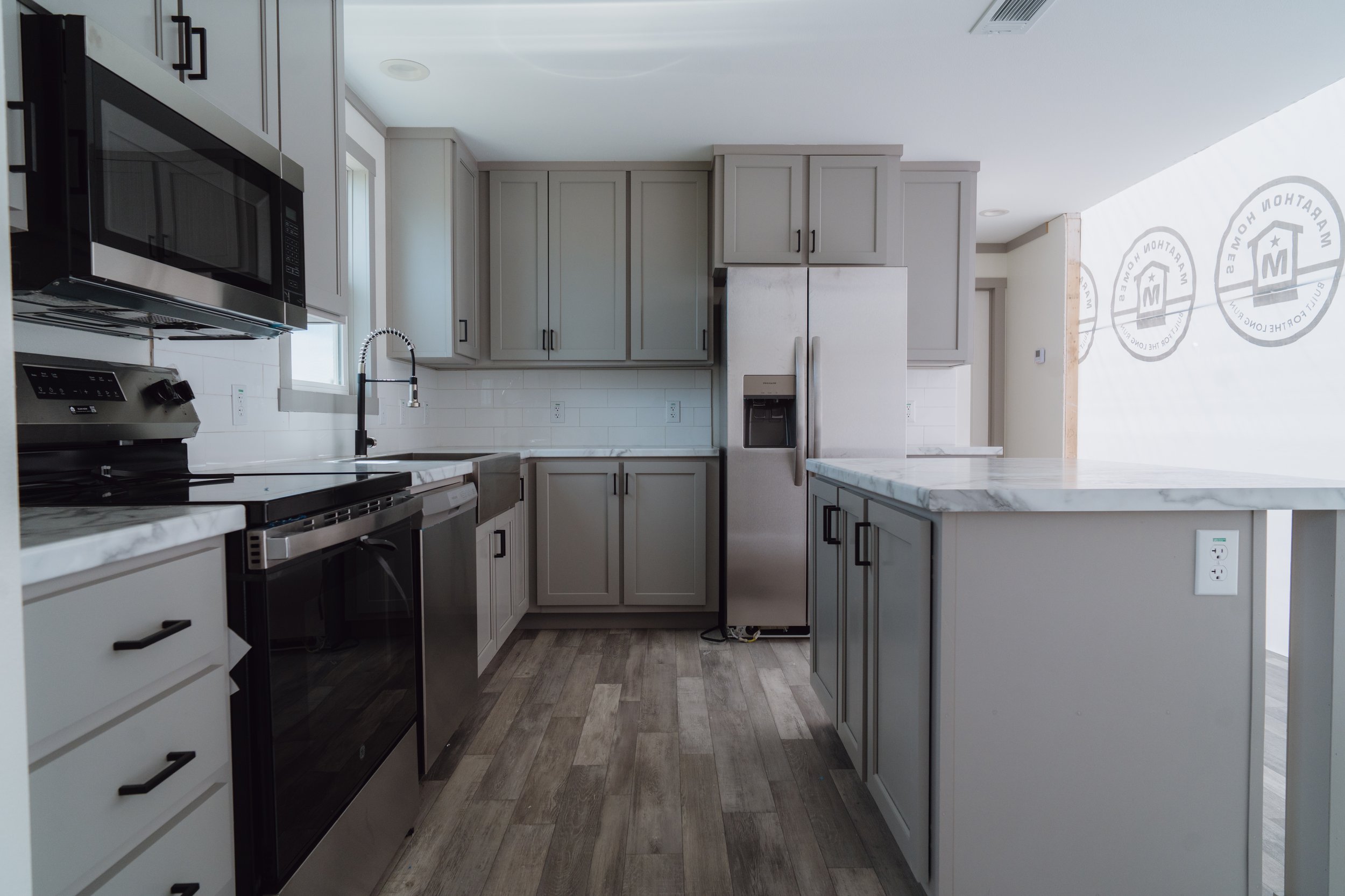 Marathon Homes Manufactured Home with an open floorplan - Mobile park lots for sale in Corpus Christi, Texas with Homestead Corpus Christi