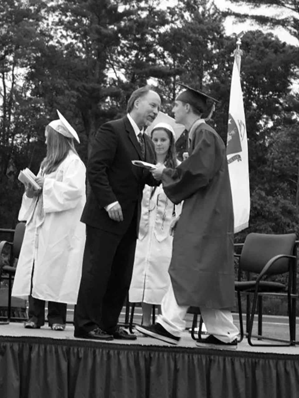 Sean Mahoney graduating