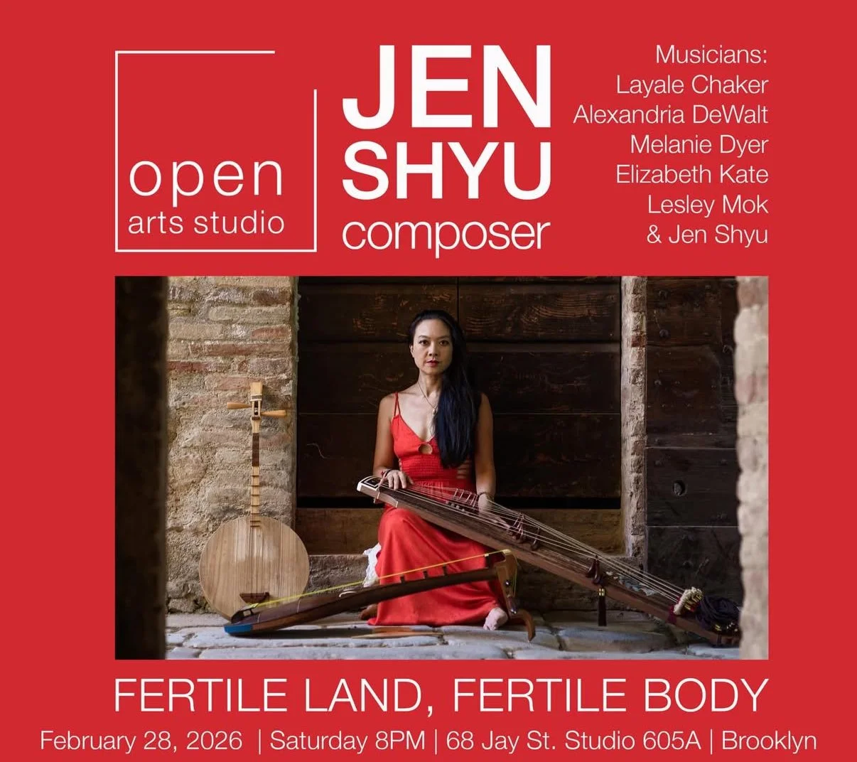 Jen Shyu Group @ Open Arts Studio