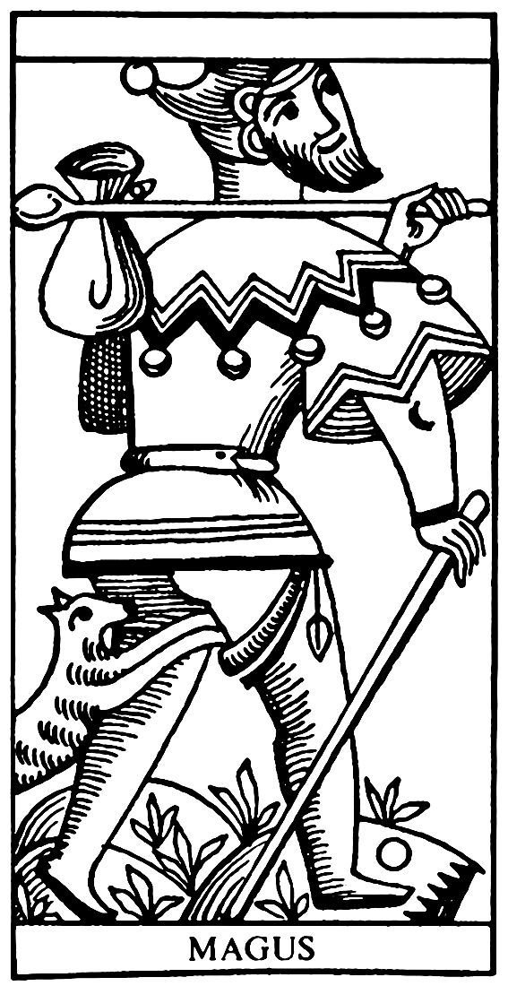 The Fool and Major Arcana tarot cards illustrating the symbolic journey through life's stages and transformation