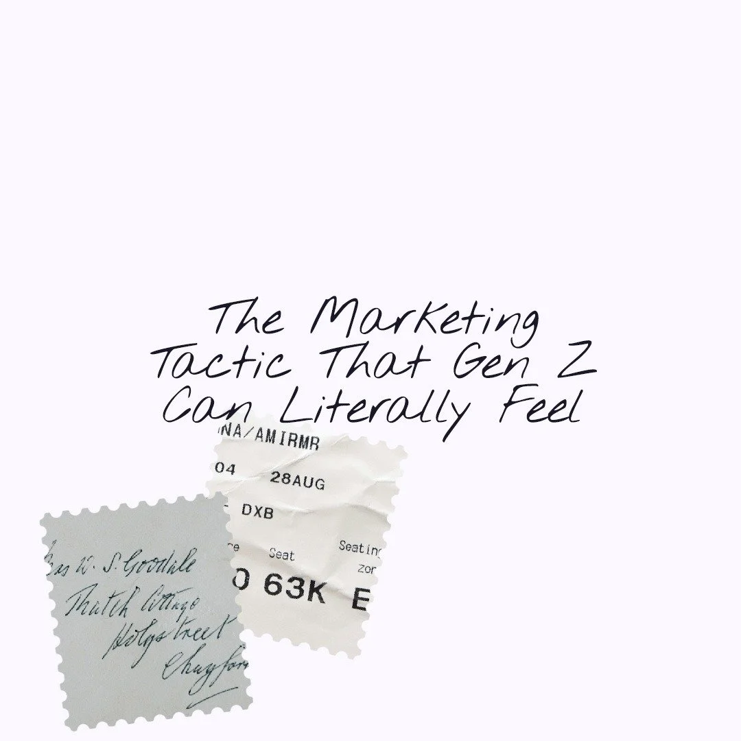 The Marketing Tactic That Gen Z Can Literally Feel