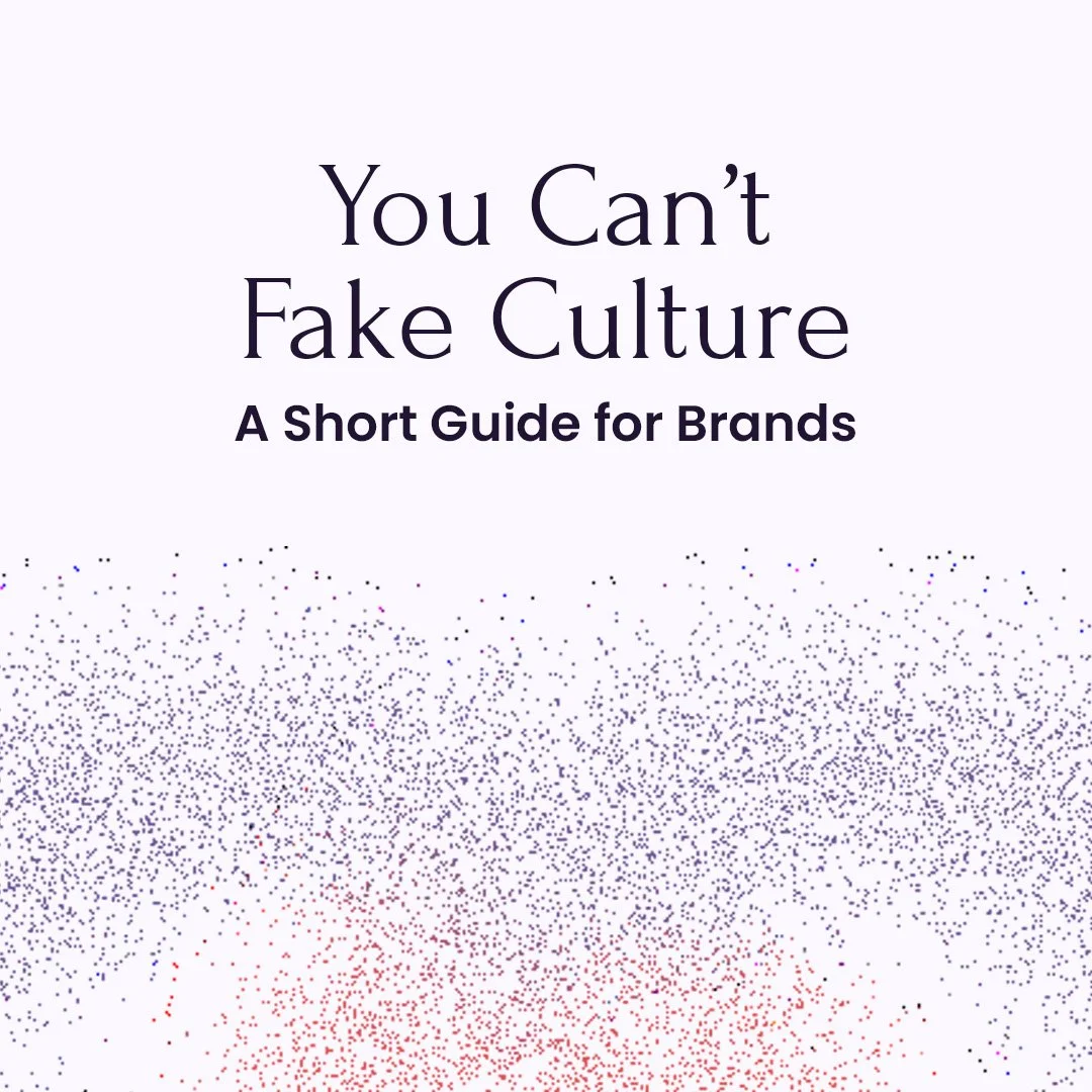 You Can’t Fake Culture