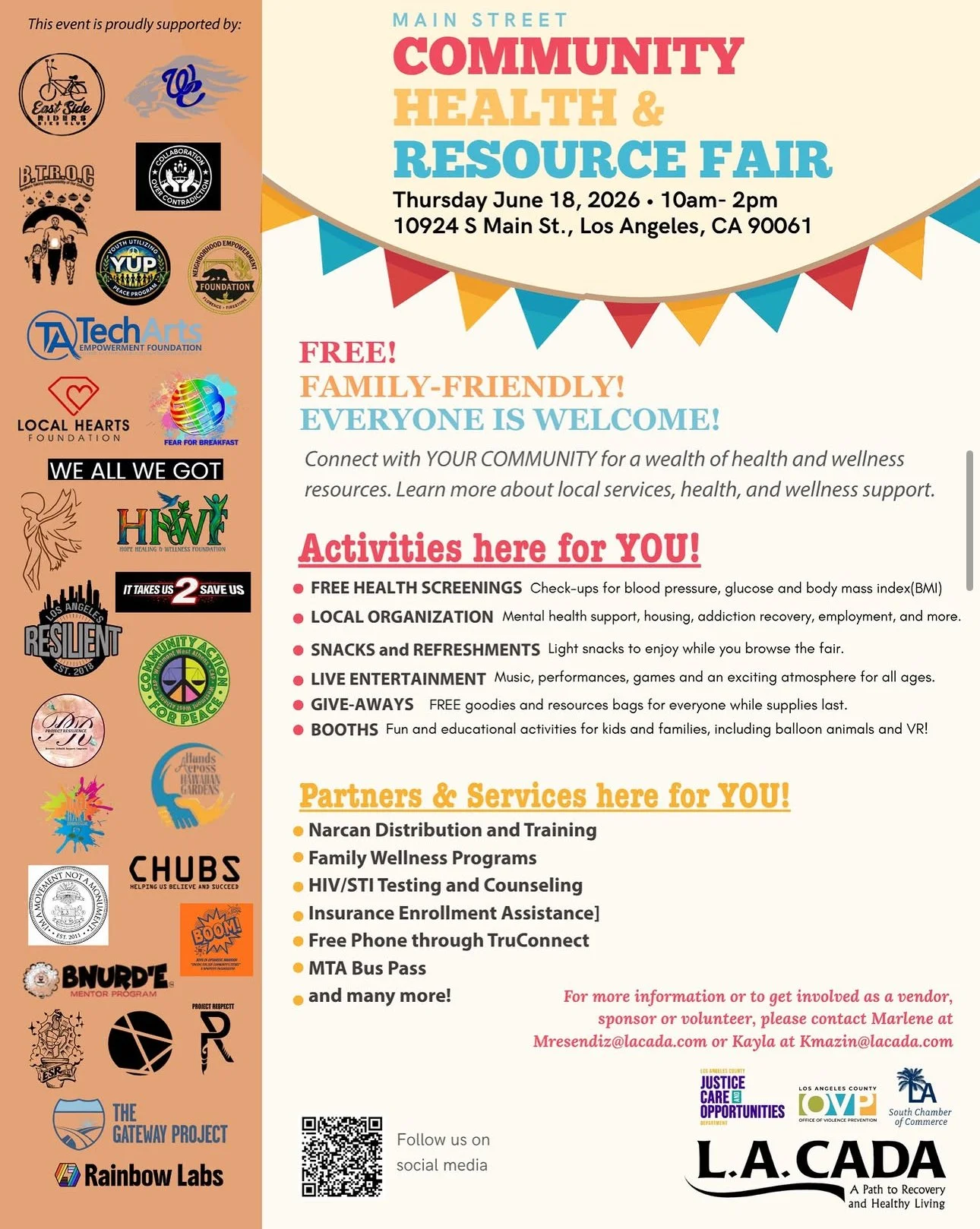 Main Street Community Health & Resource Fair