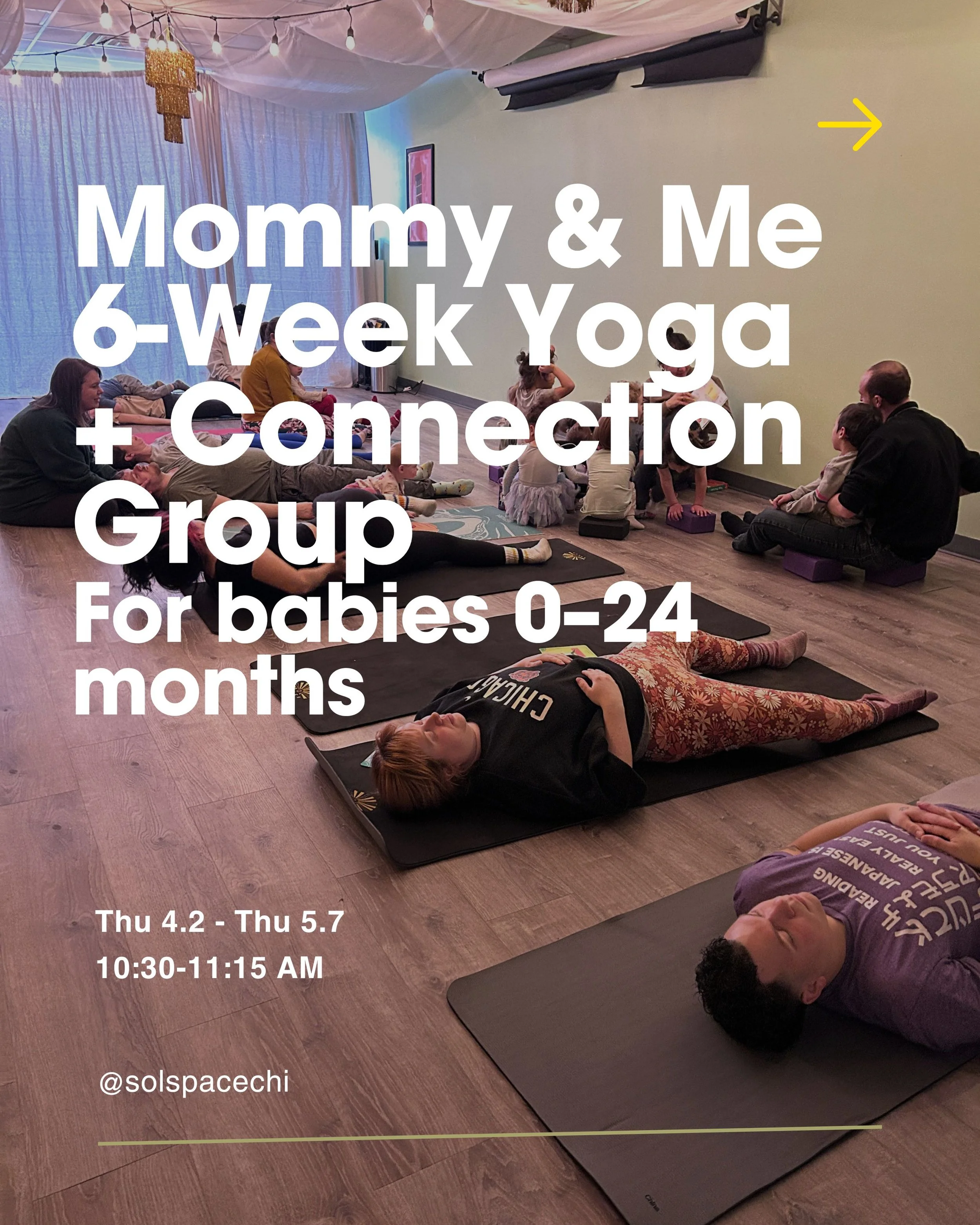 Mommy and Me Yoga and Connection Series Starts!