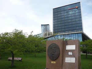 Memorial to Chiune Sugihara in Lithuania