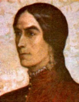 Portrait representation of Micaela Bastidas