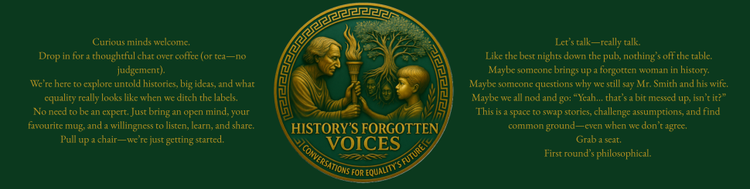History's Forgotten Voices – Group Invitation Banner