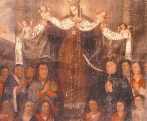 Later representation of Túpac Amaru II and his family