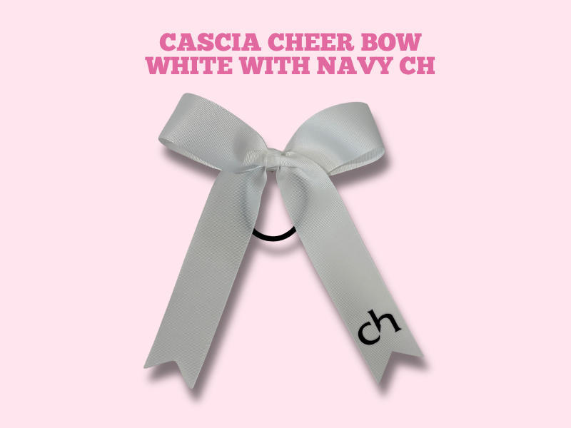 CH Cheer Bow - White