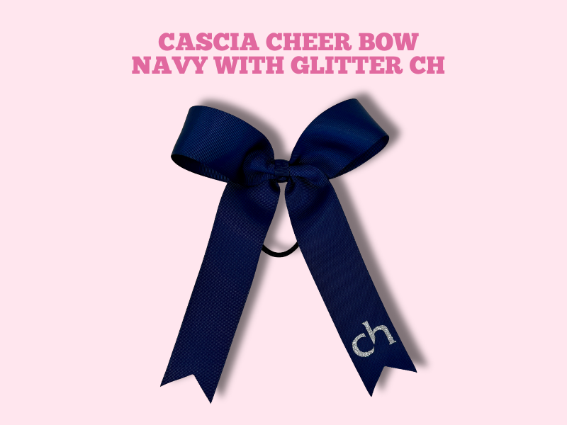 CH Cheer Bow - Navy