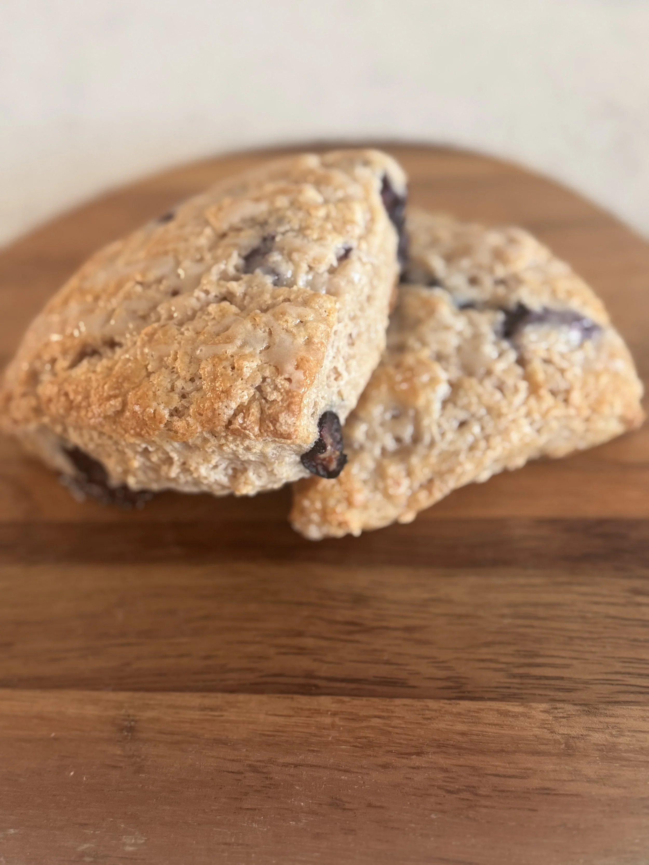 blueberry scones