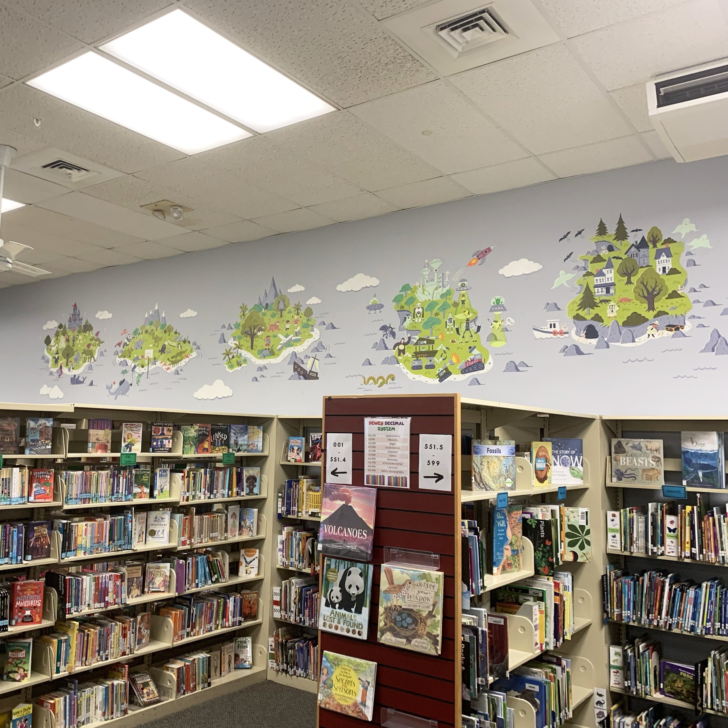 Peter Woodbury School Mural