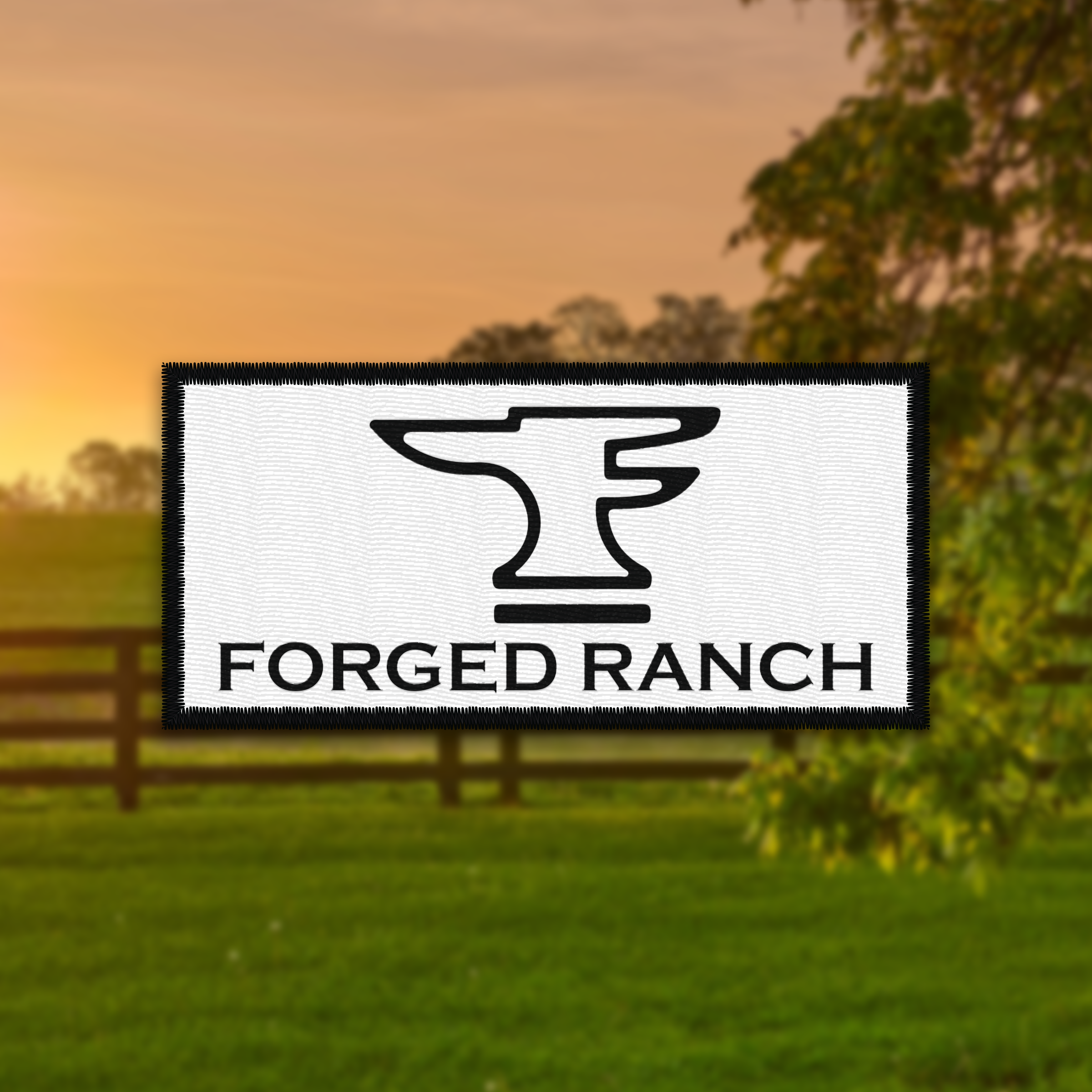 Forged Ranch Woven Patch