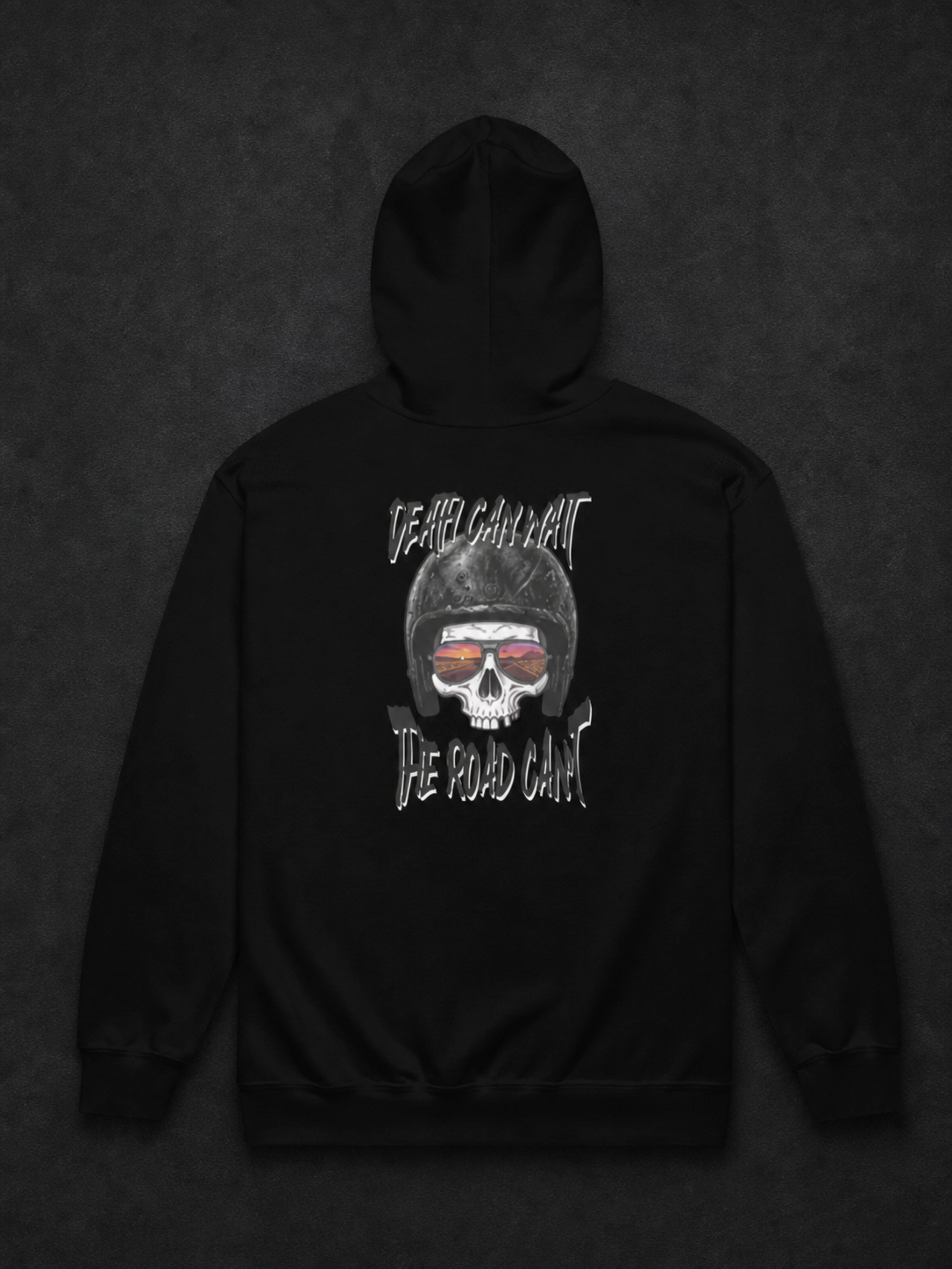 Death can Wait Zipper Hoodie