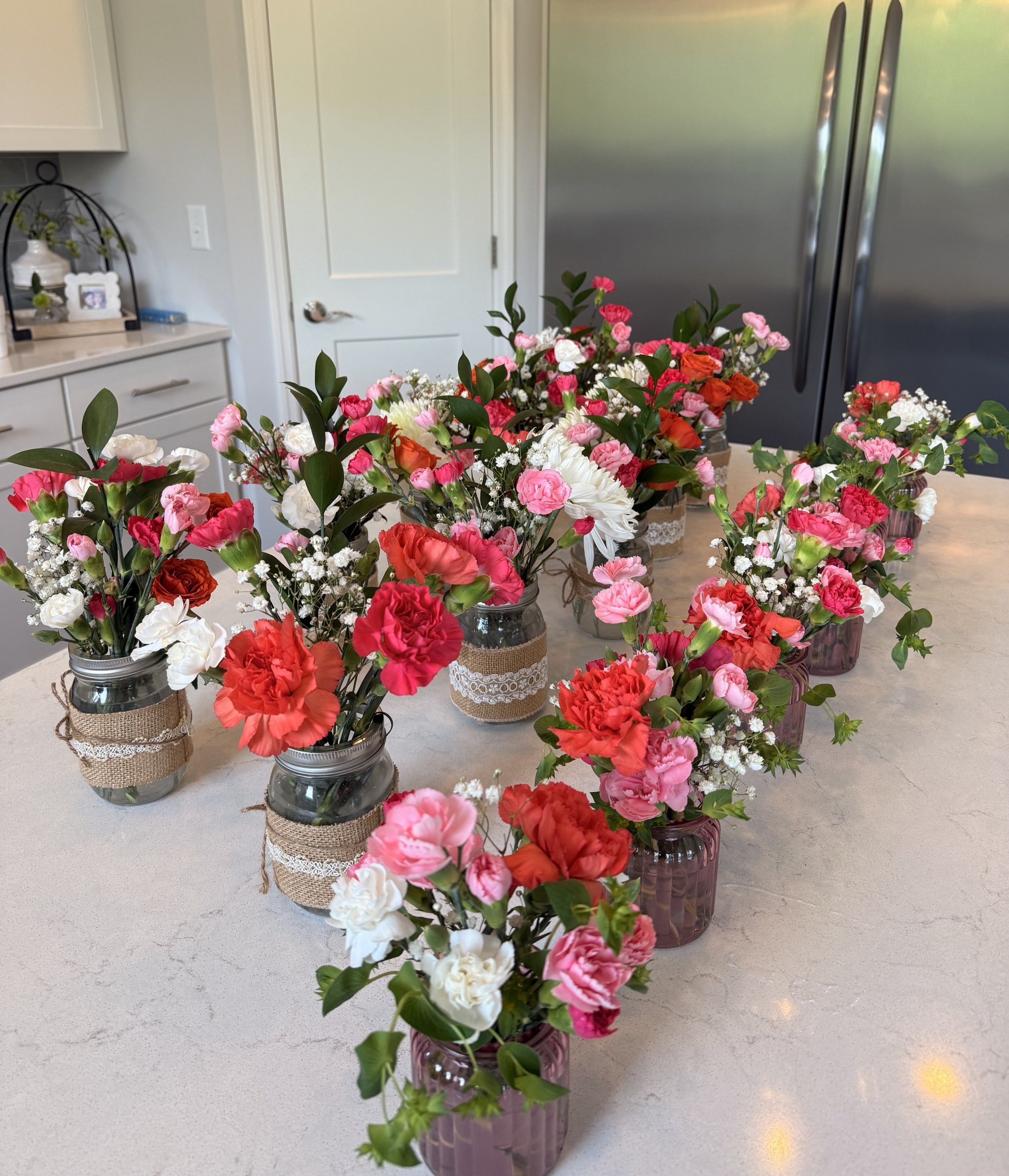 Graduation Collection (with a bright pink, orange, light pink, and white color theme) | 2025