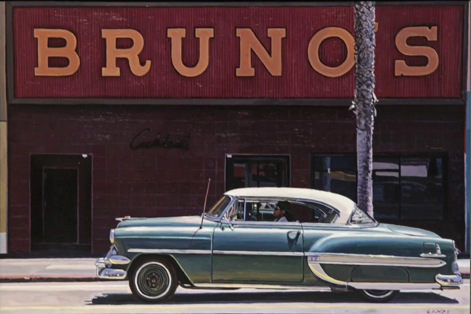  Bruno’s,  18” x 12”, oil on panel  Available 