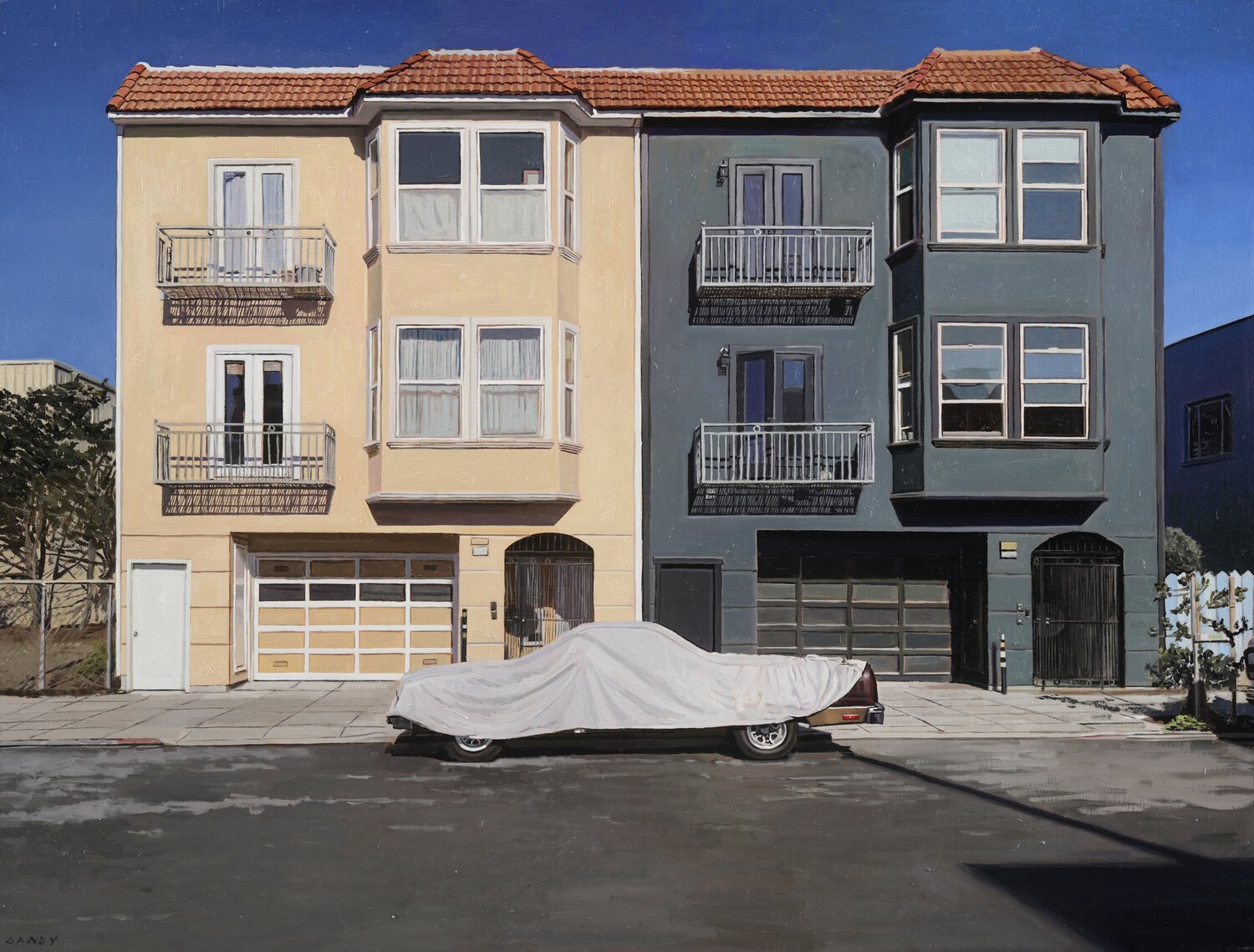  Peak at El Camino, 24” x 18”, oil on panel  Available 