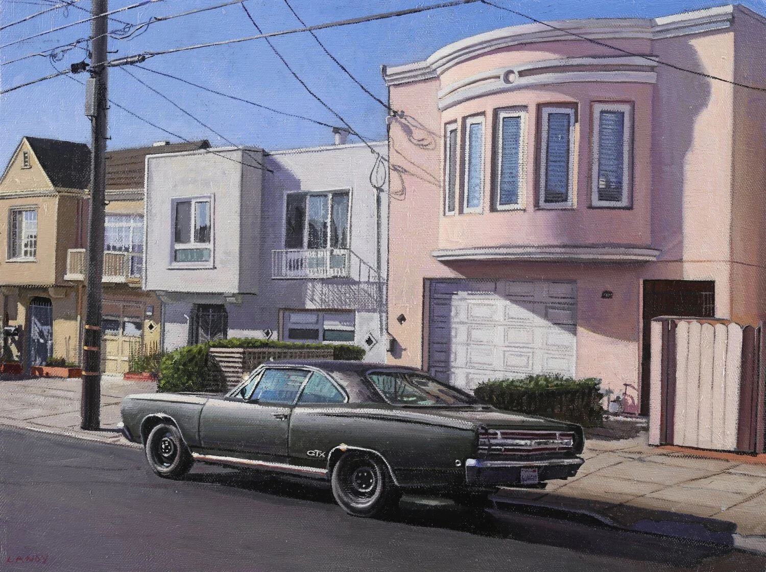  GTX, 16” x 12”, oil on panel  Available 