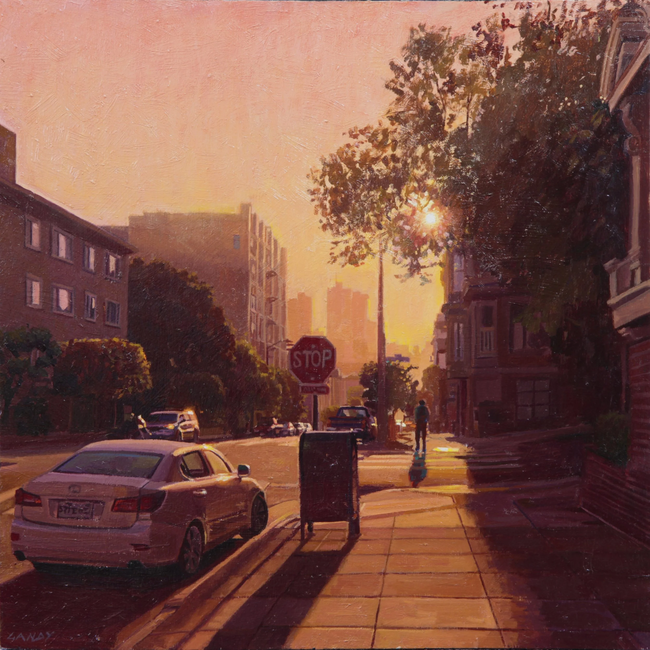 Sunset in the Marina