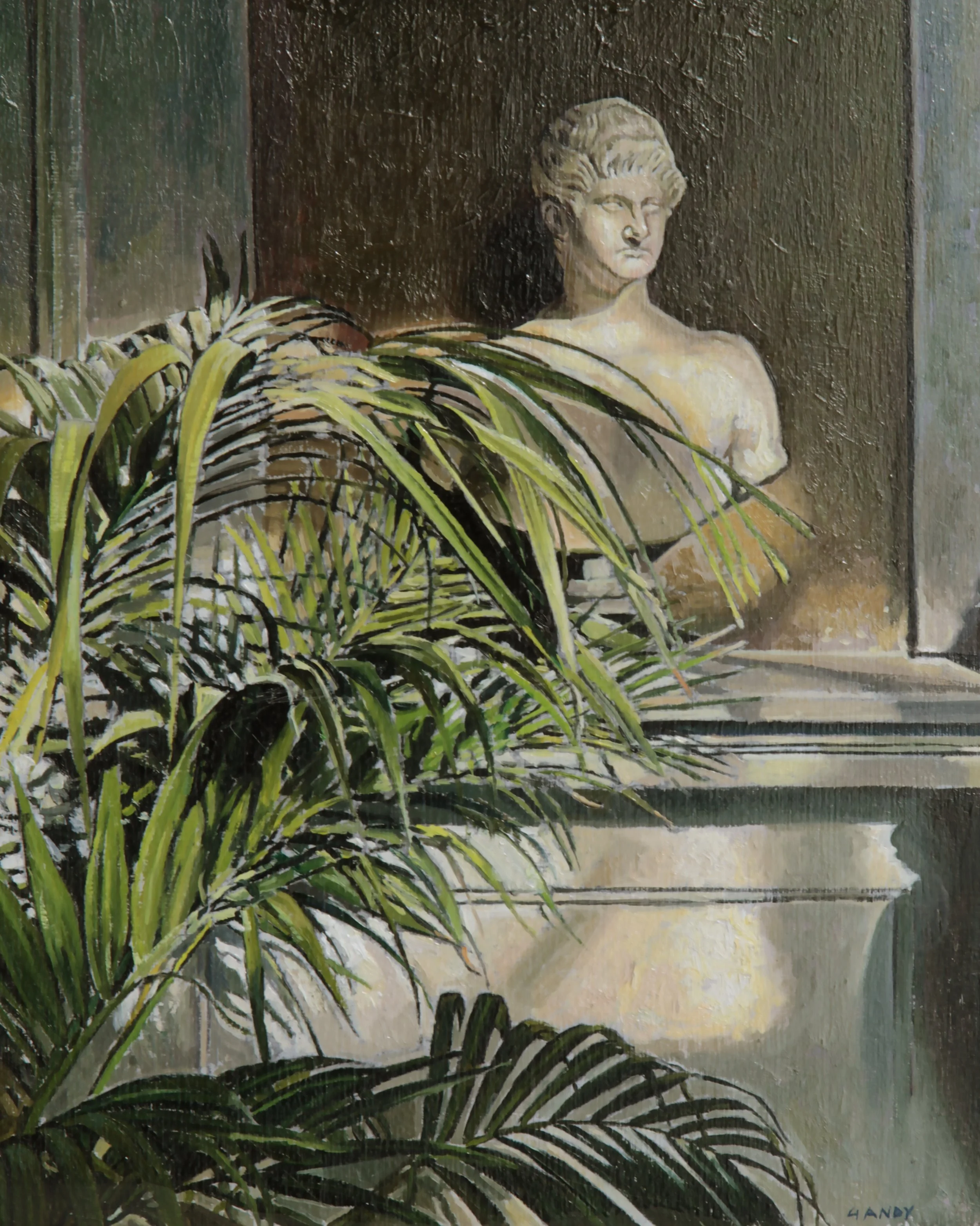  Bust and Plant Study, 8×10, unframed, $399 