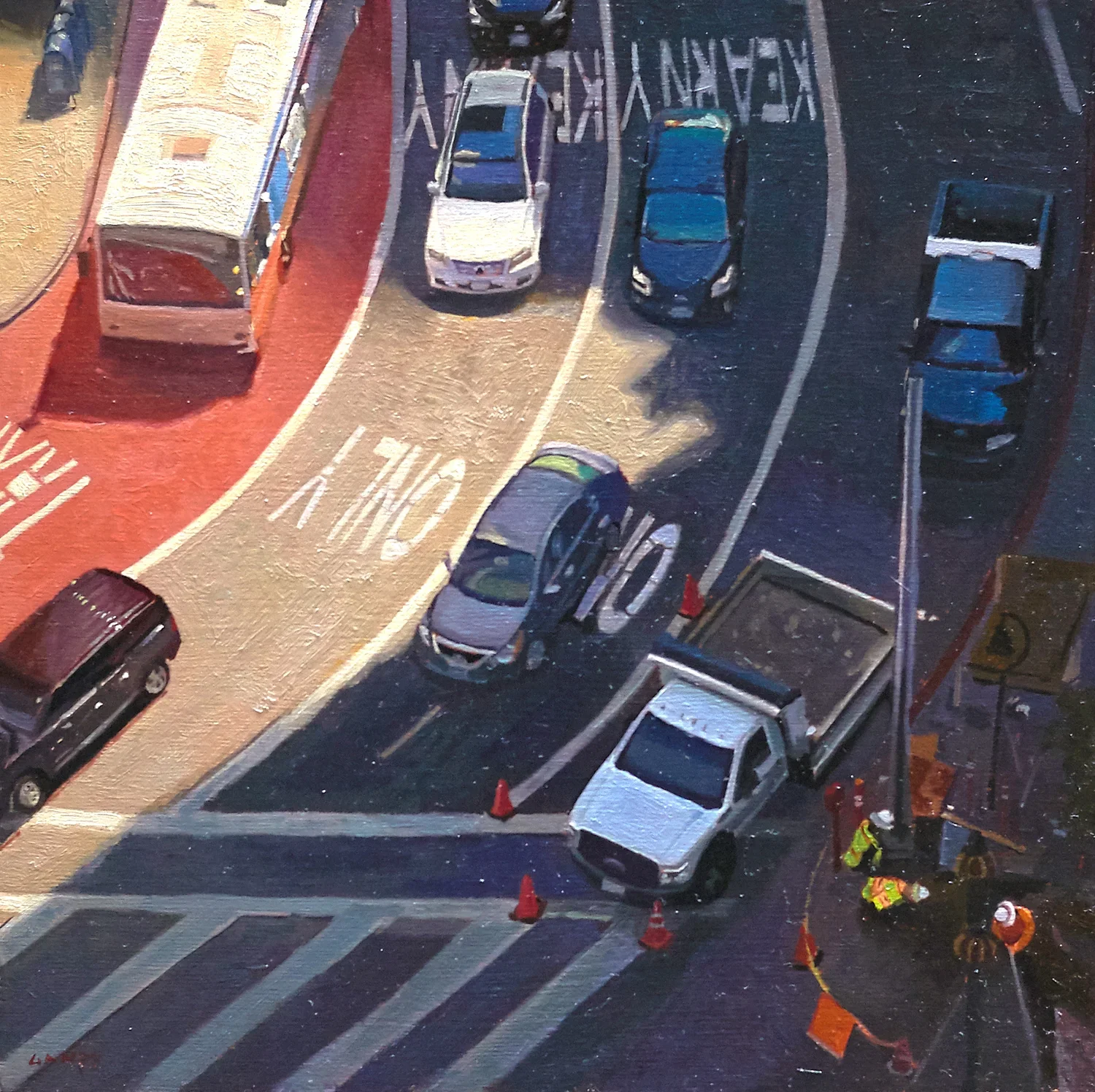 Construction on Market St