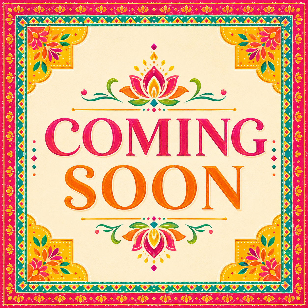 Stay Tuned For More Details