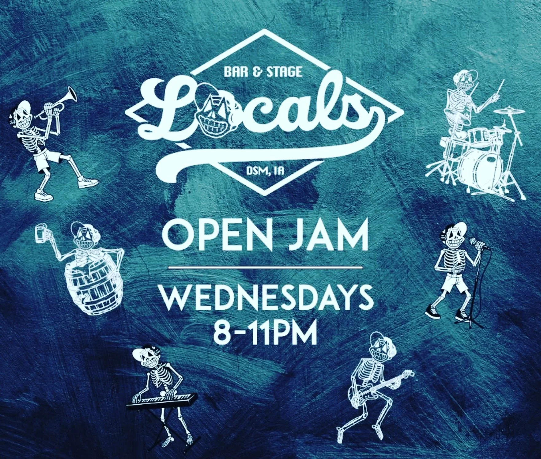 Open Jam Wednesdays!! See you tonight!!